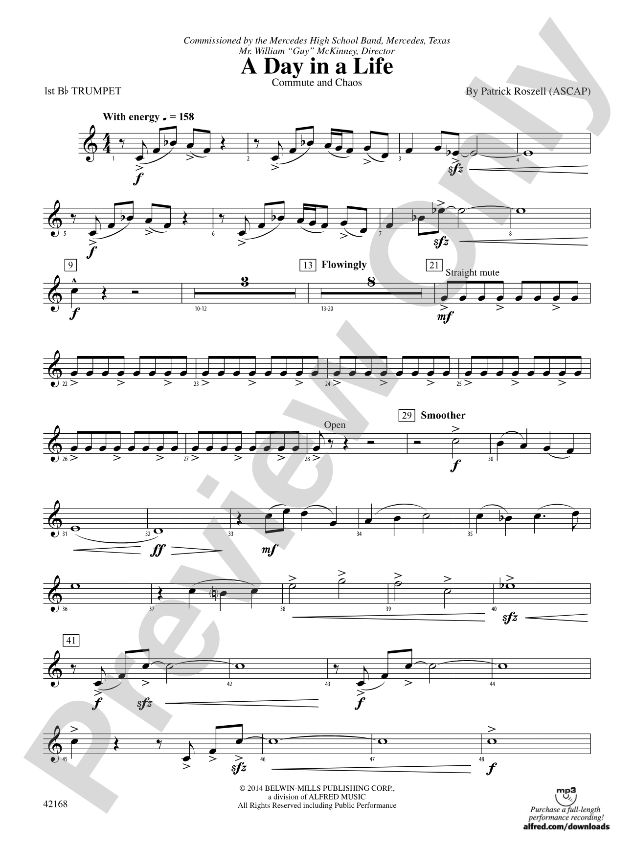 A Day in a Life: 1st B-flat Trumpet