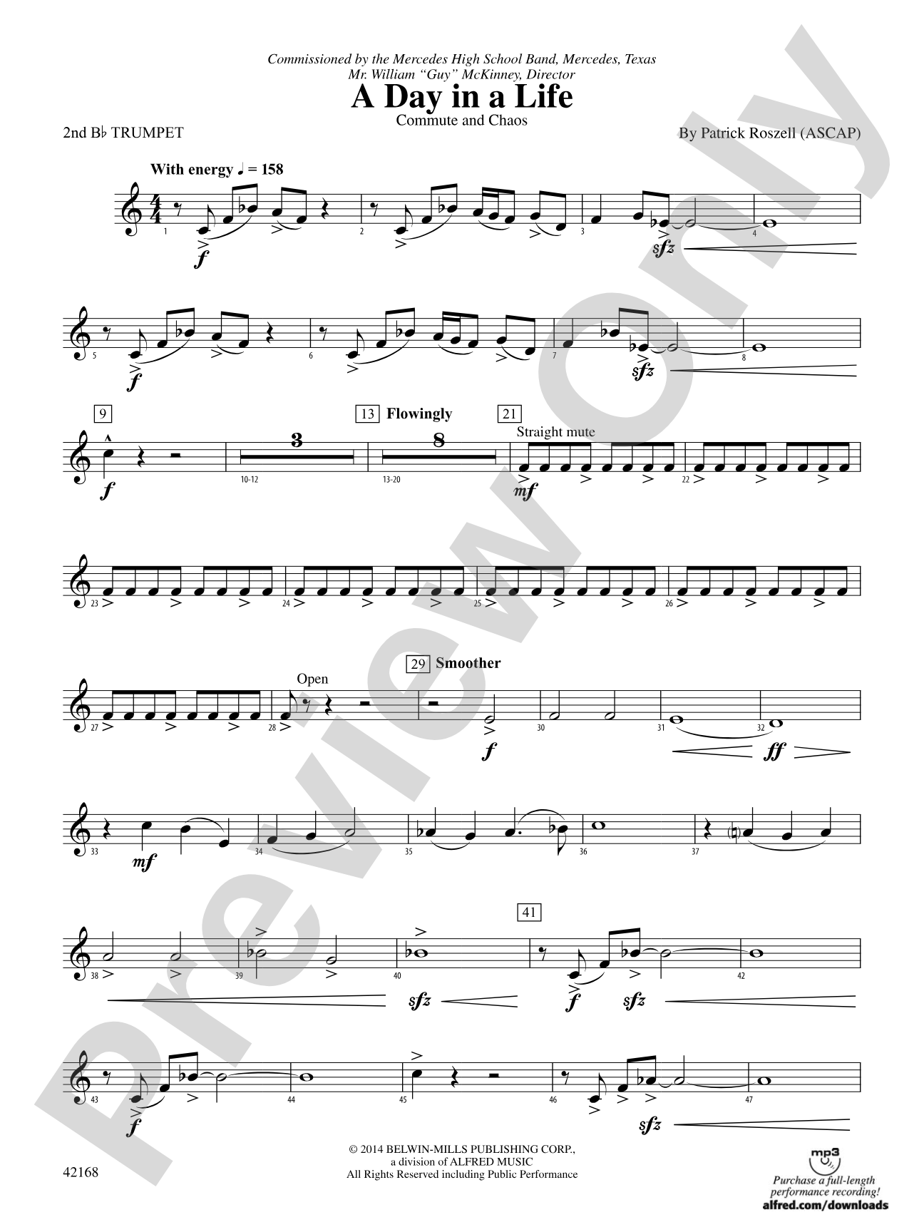 A Day in a Life: 2nd B-flat Trumpet