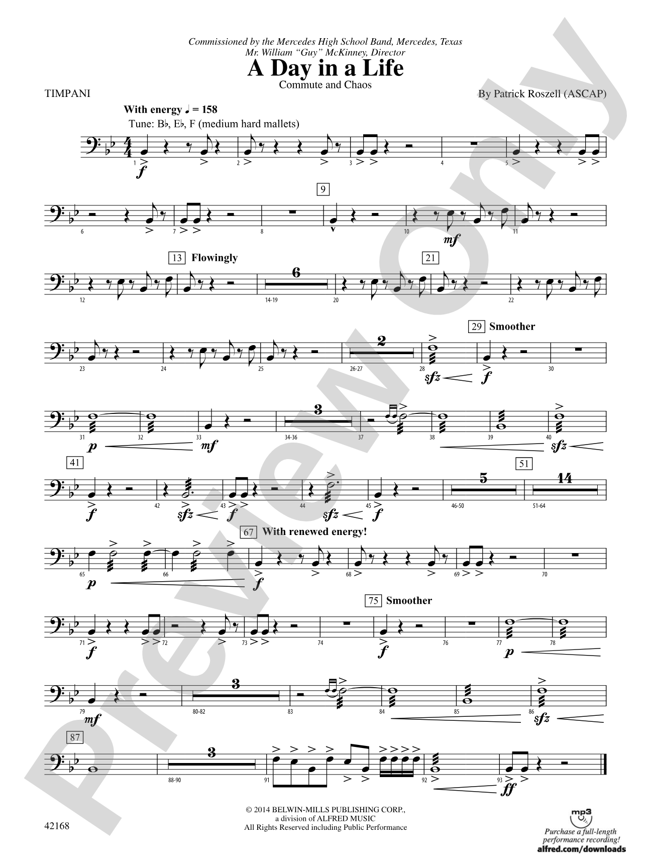 A Day in a Life: Timpani