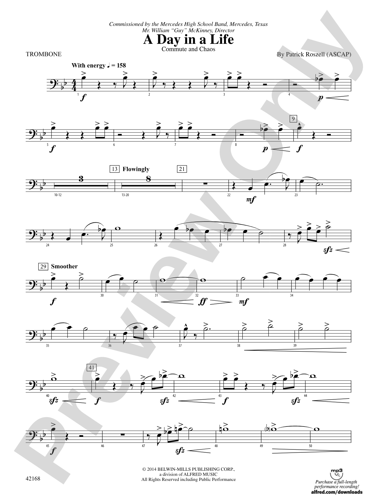 A Day in a Life: 1st Trombone