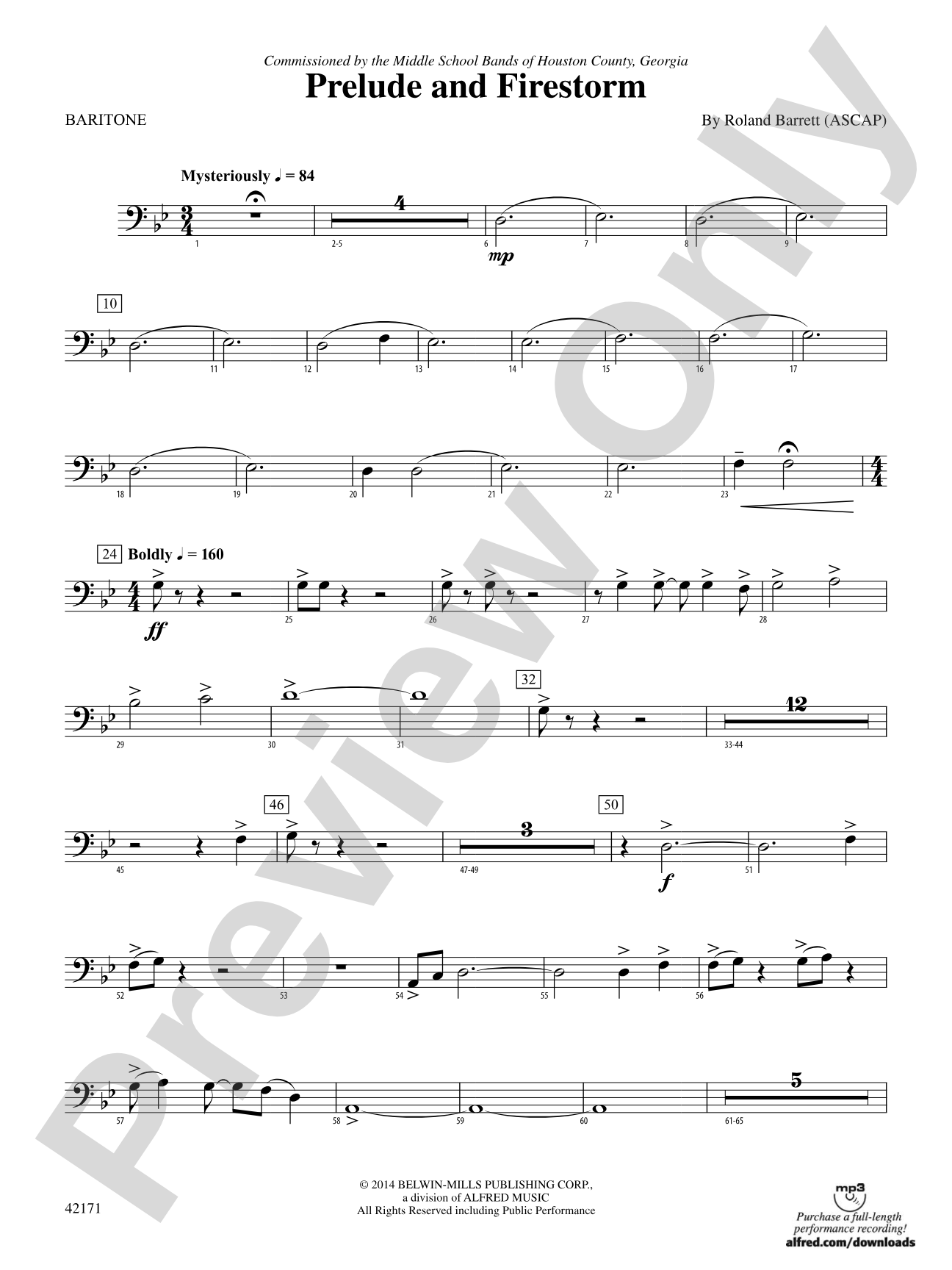 Prelude and Firestorm: Baritone B.C.