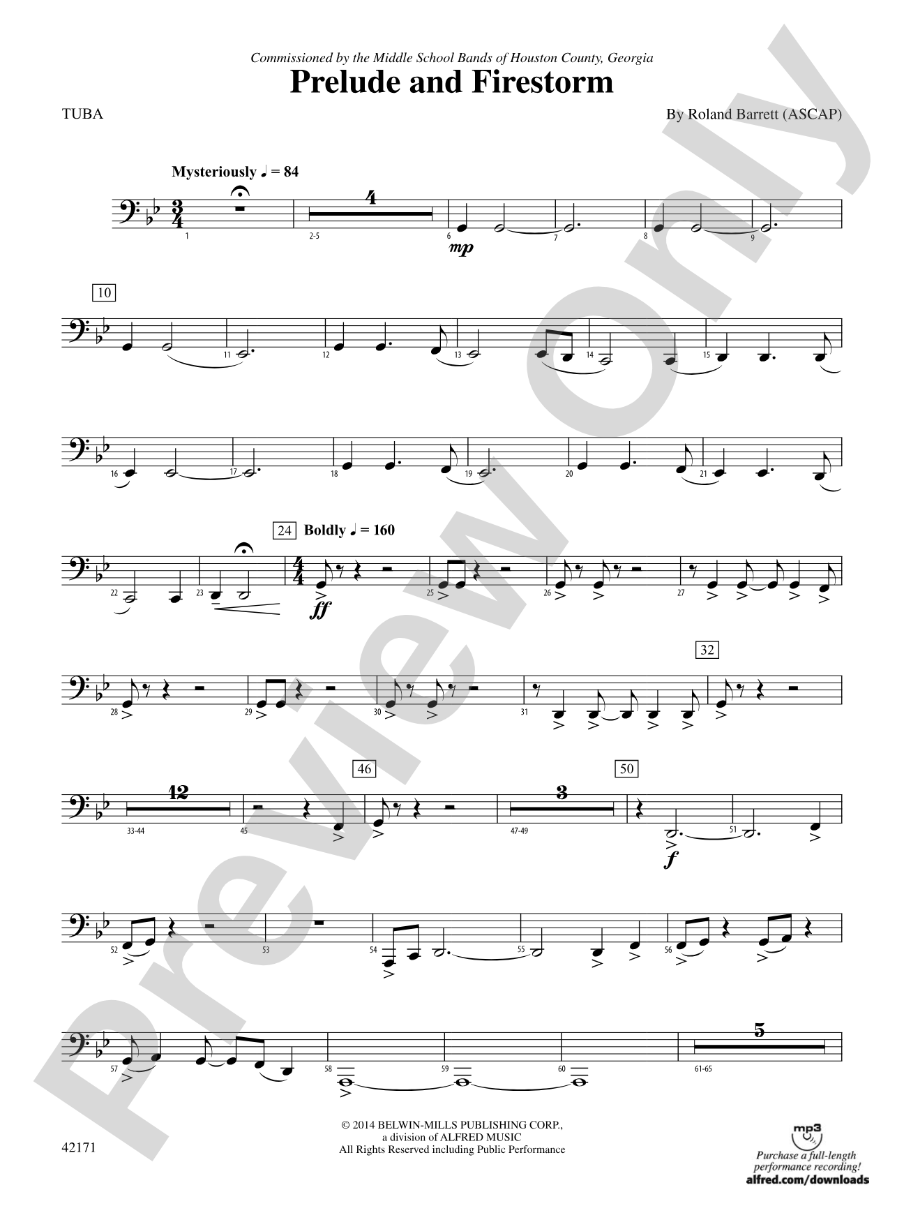 Prelude and Firestorm: Tuba