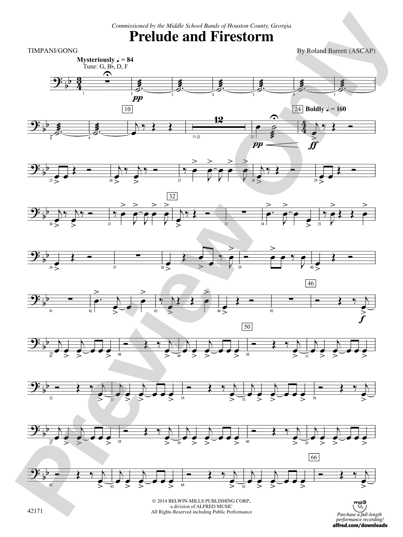 Prelude and Firestorm: Timpani