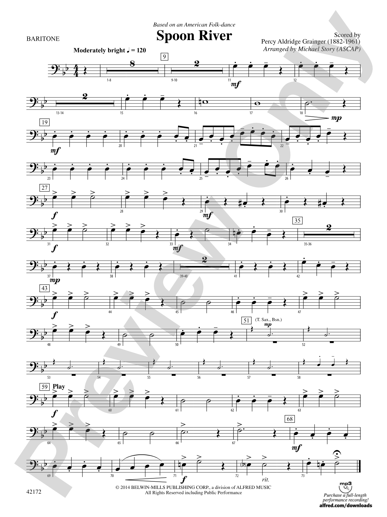 Spoon River: Baritone B.C.