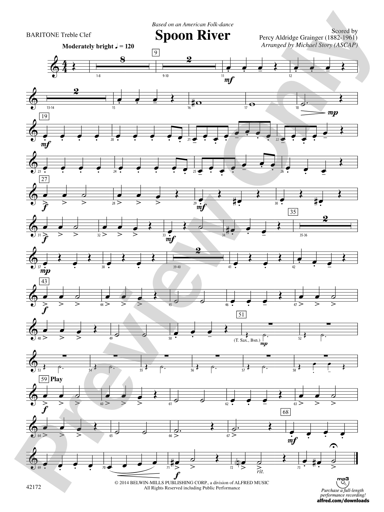 Spoon River: Baritone T.C.