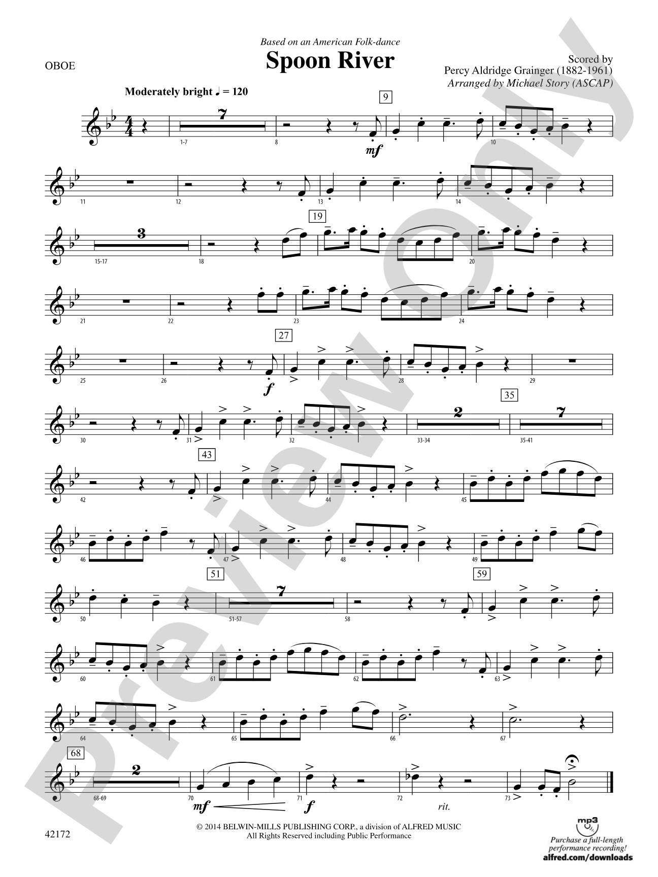 Spoon River: Oboe