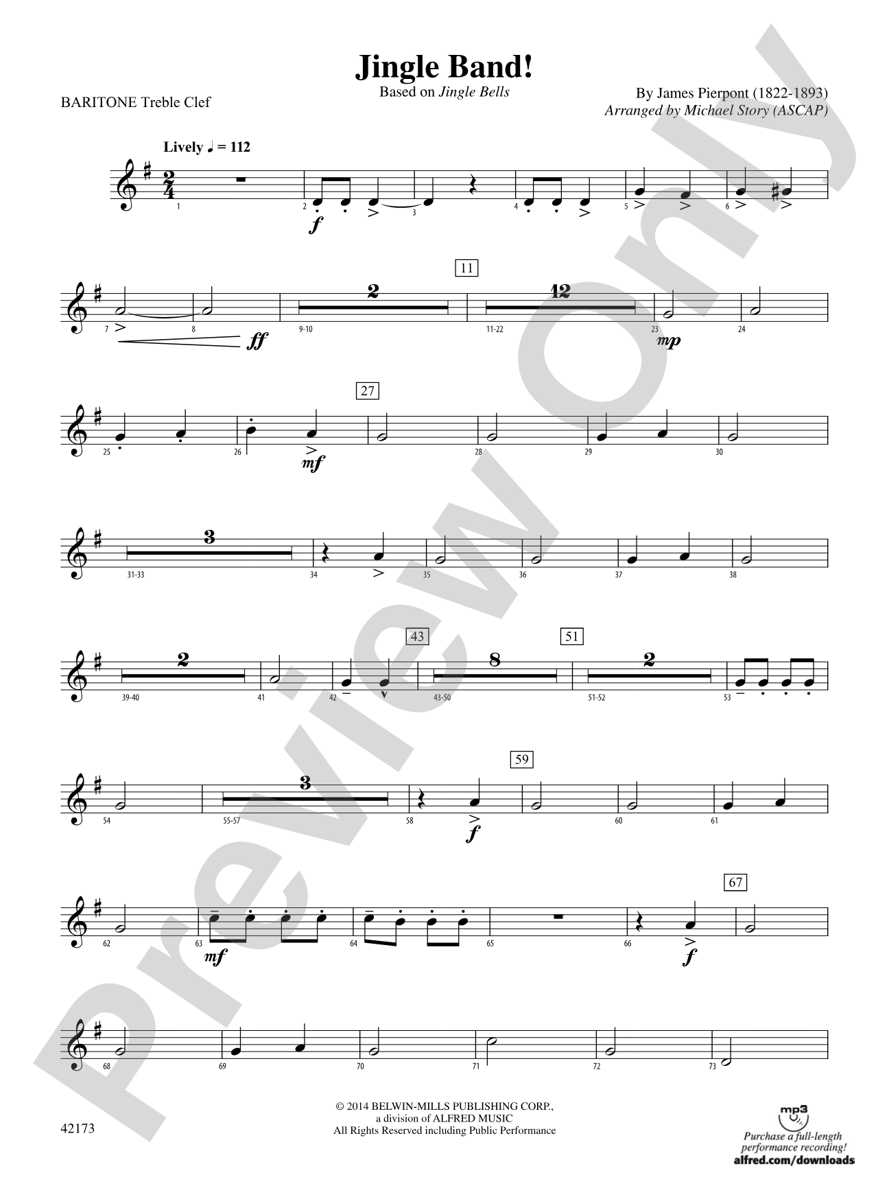 Jingle Band!: Baritone T.C.