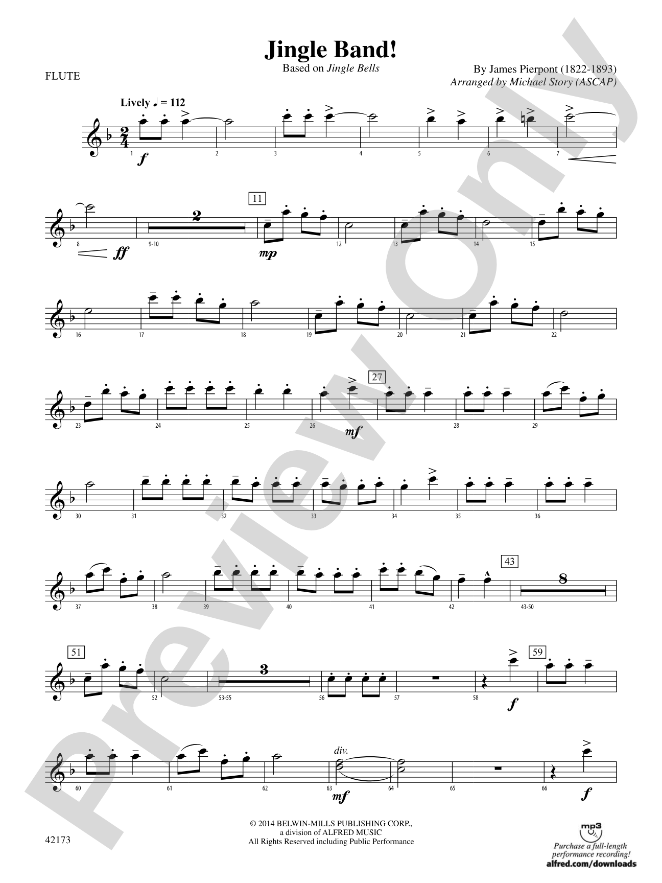 Jingle Band!: Flute
