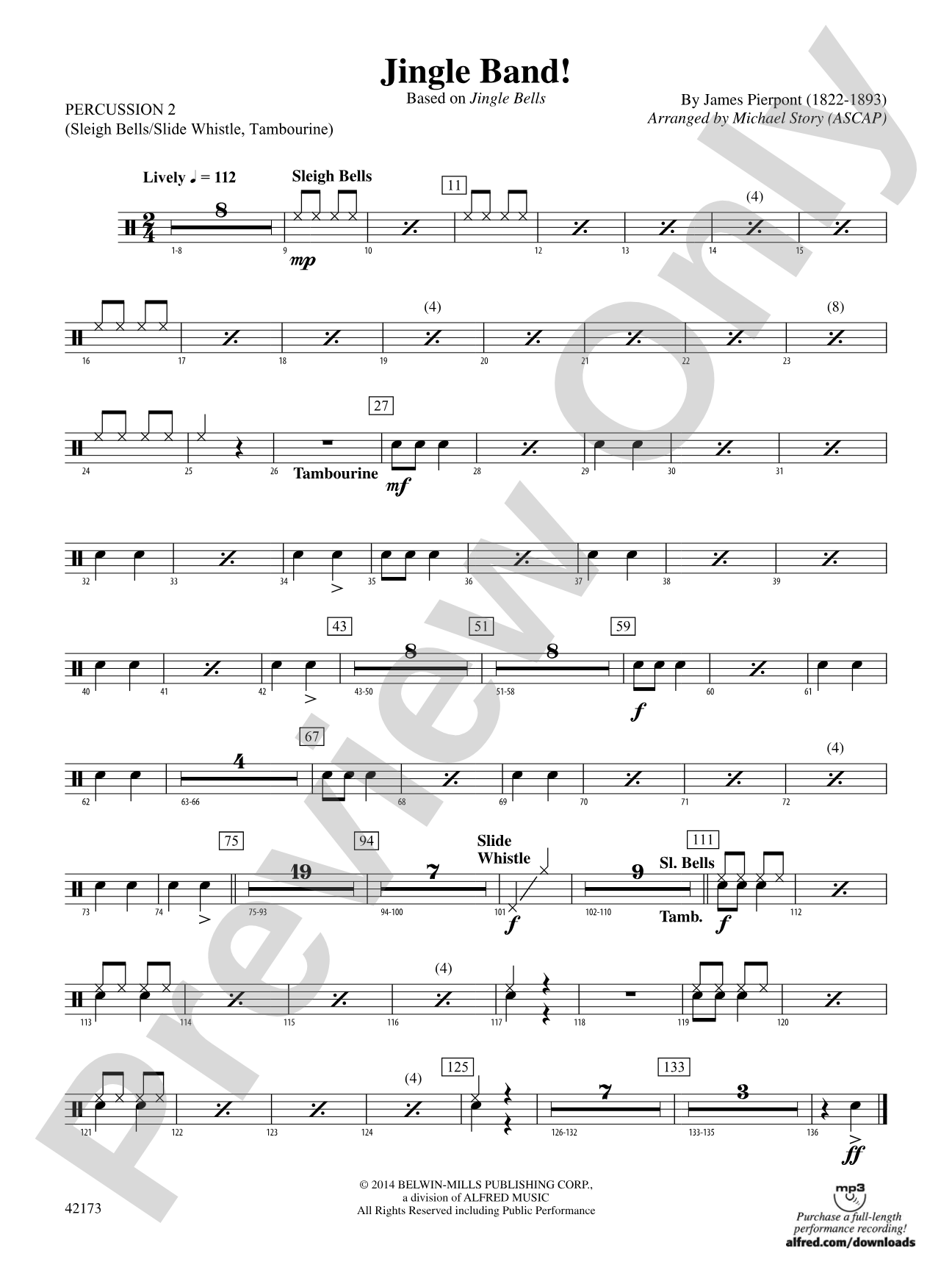 Jingle Band!: 2nd Percussion