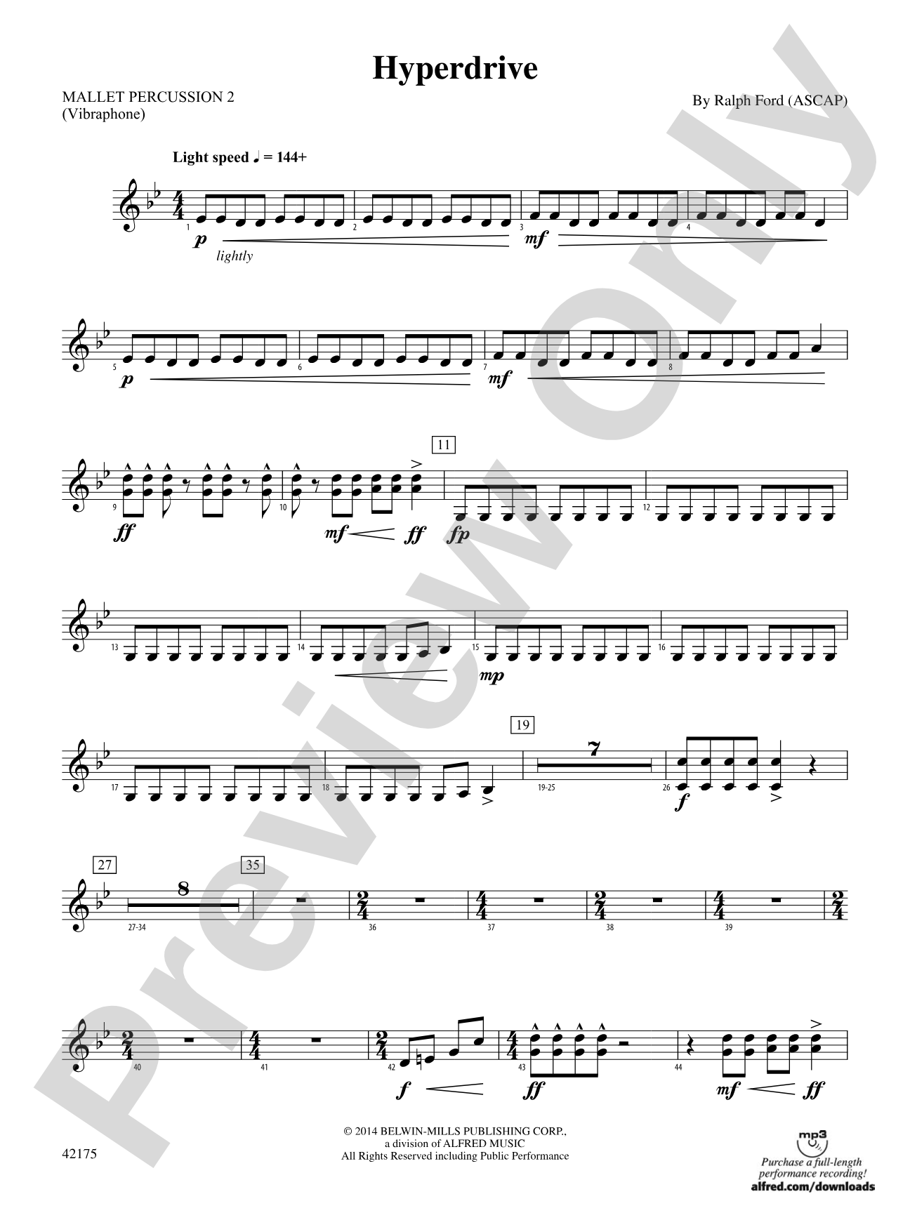Hyperdrive: 2nd Mallet Percussion