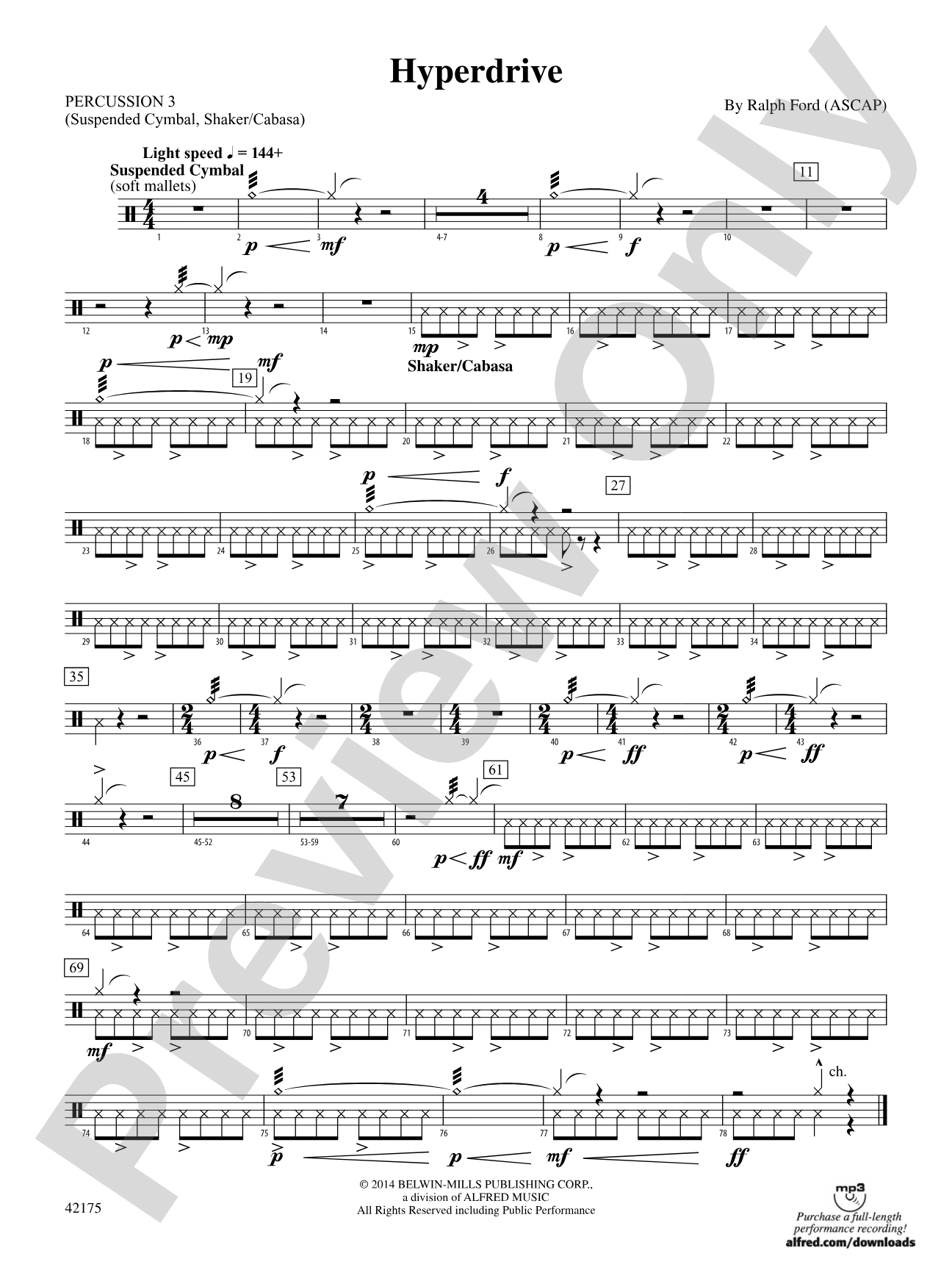 Hyperdrive: 3rd Percussion