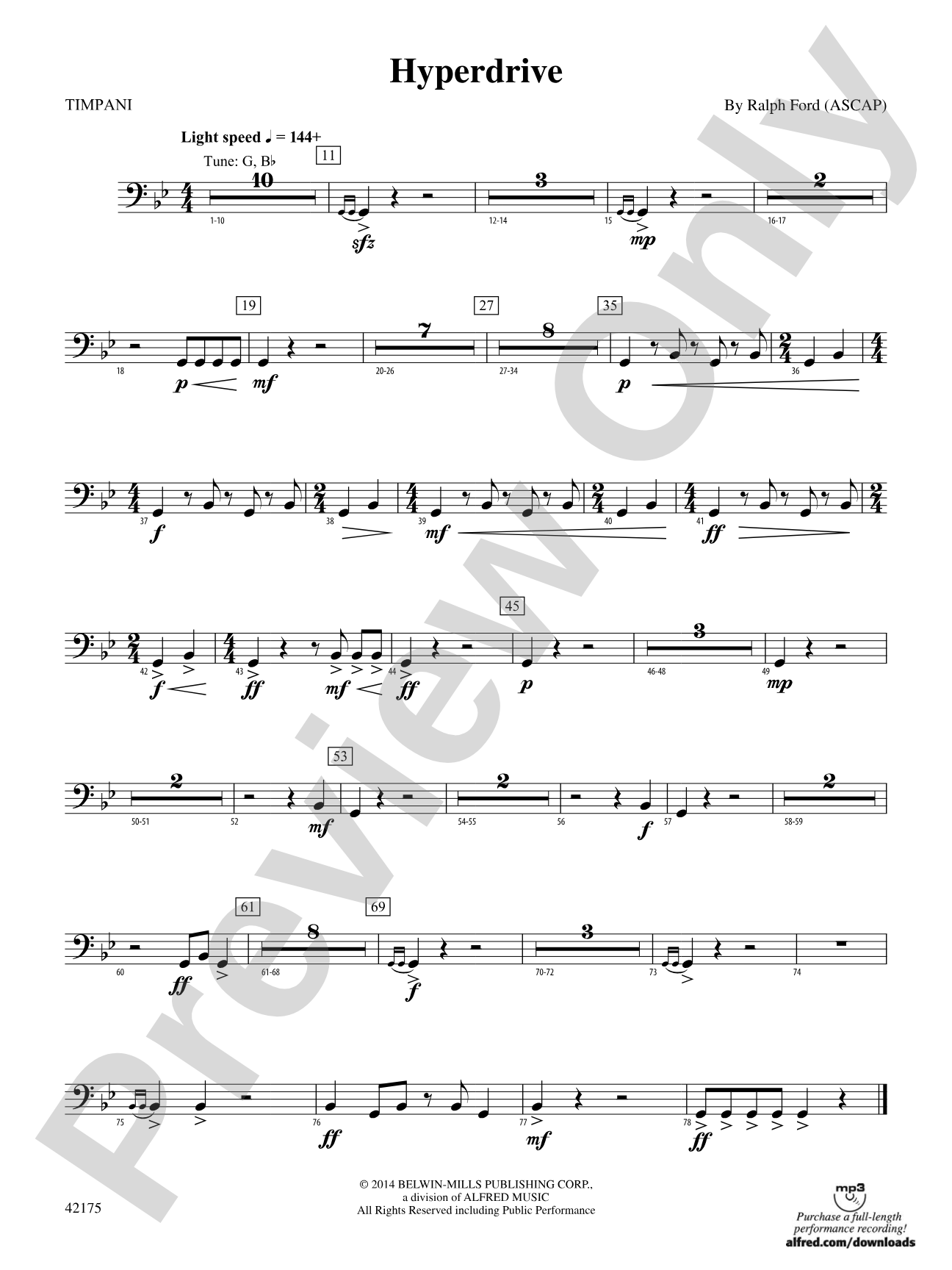 Hyperdrive: Timpani