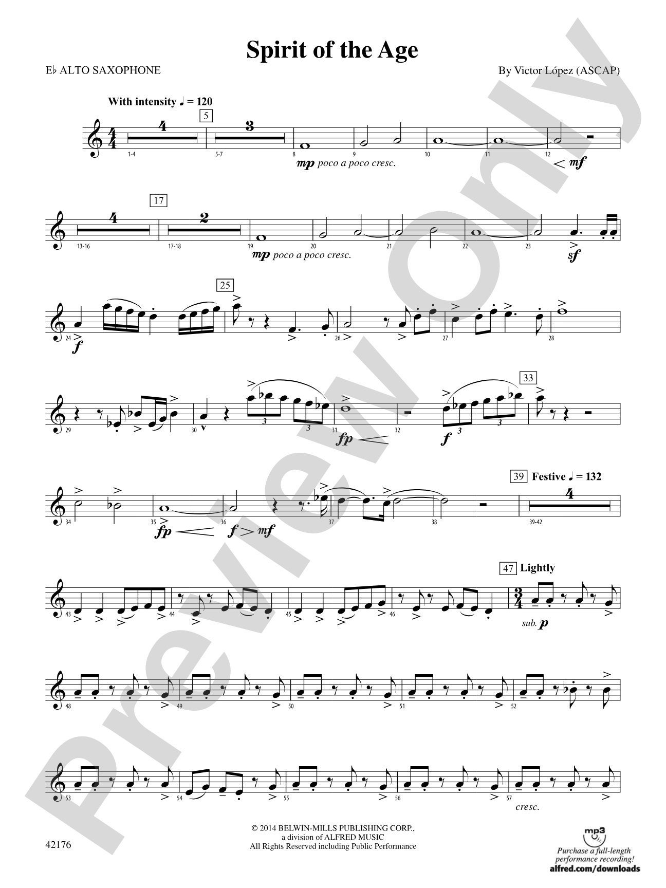 Spirit of the Age: E-flat Alto Saxophone