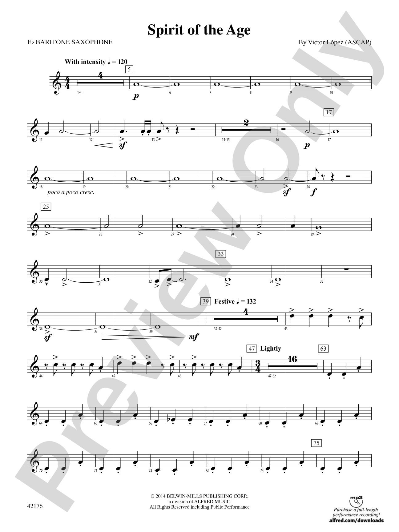 Spirit of the Age: E-flat Baritone Saxophone