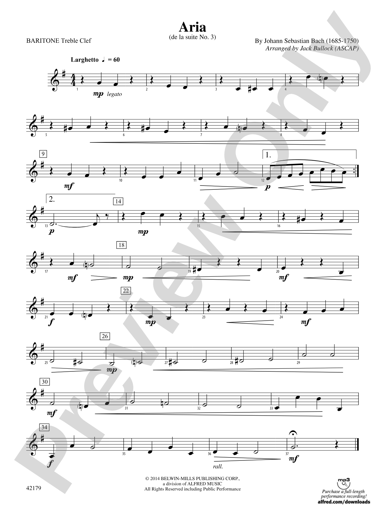 Aria: Baritone T.C.