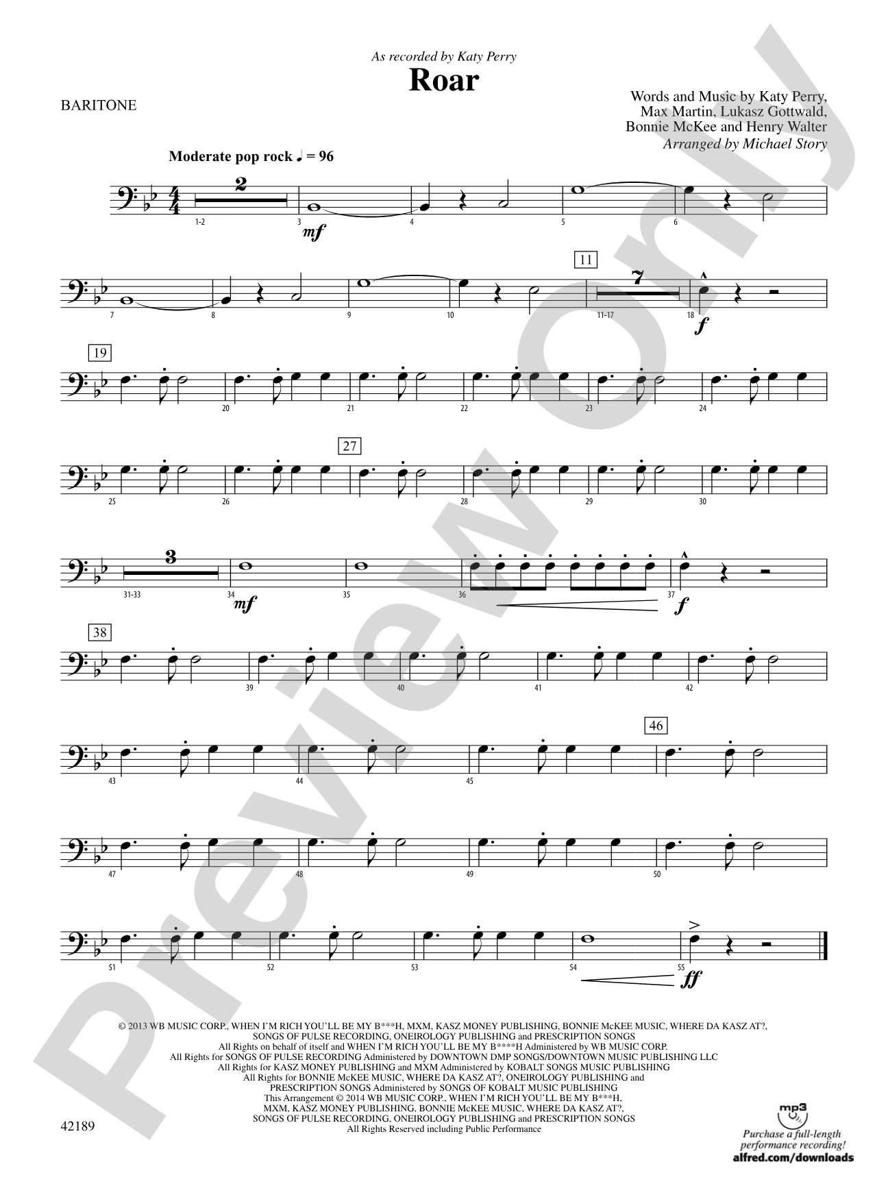 Roar: Baritone B.C.