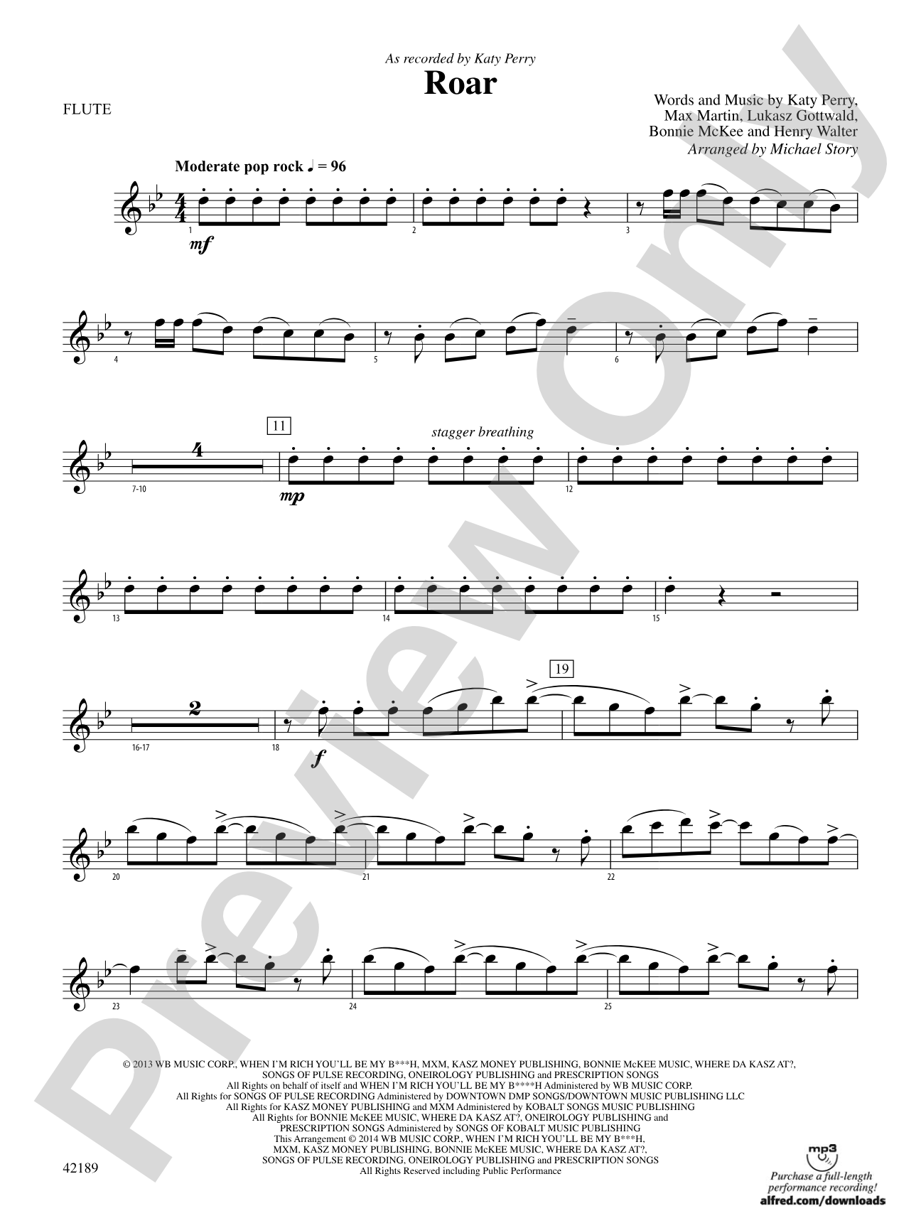 Roar: Flute