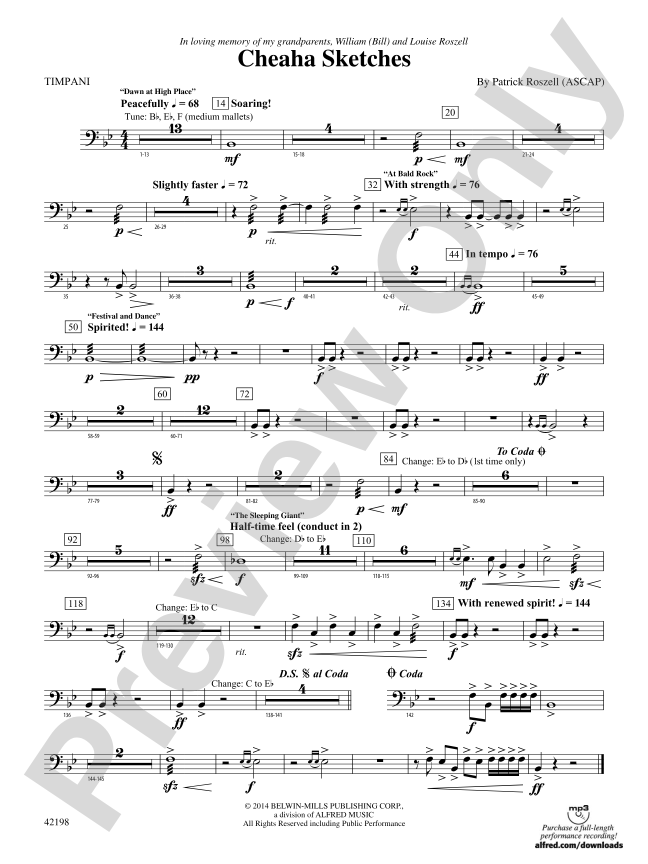 Cheaha Sketches: Timpani