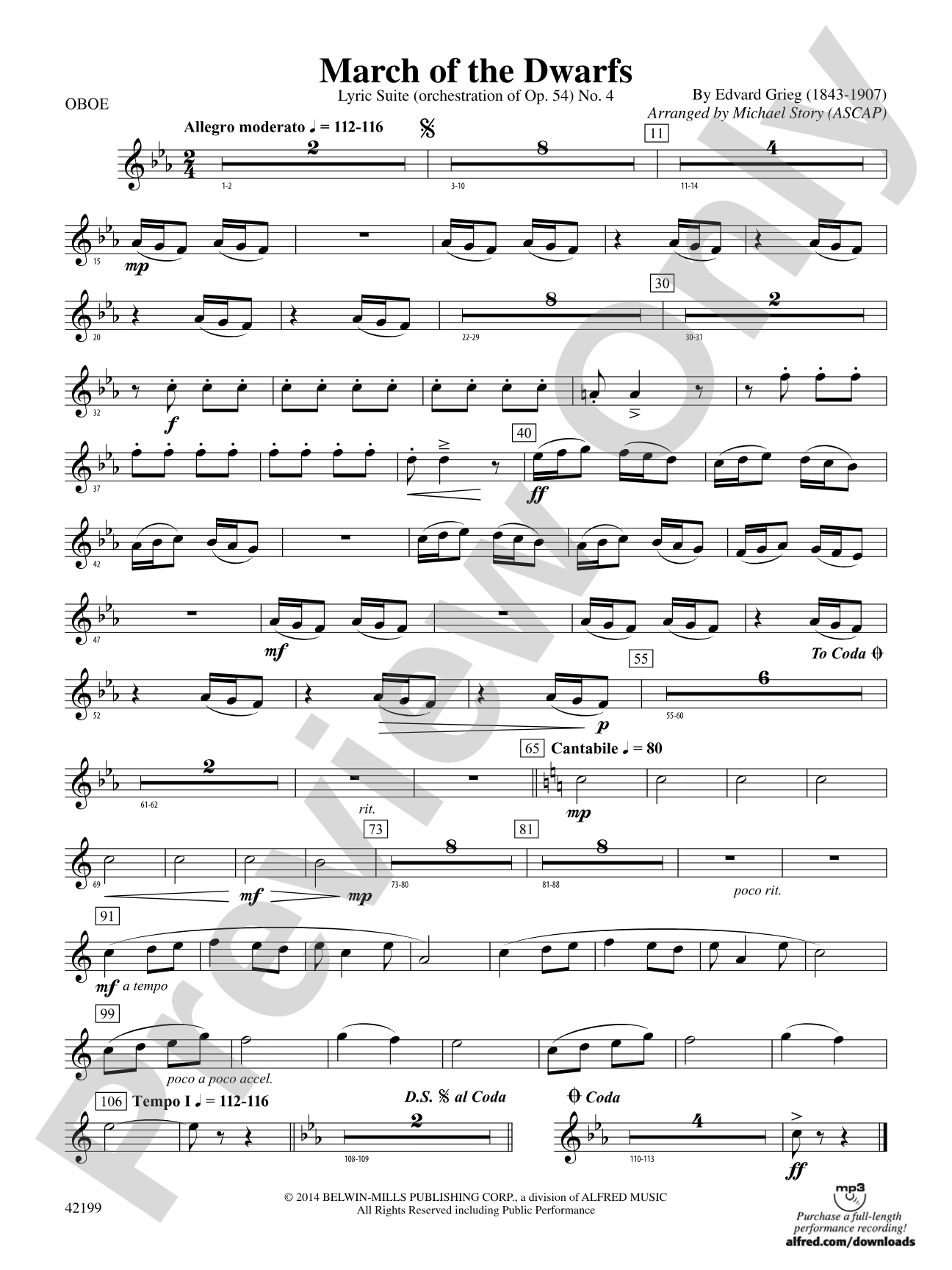 March of the Dwarfs: Oboe