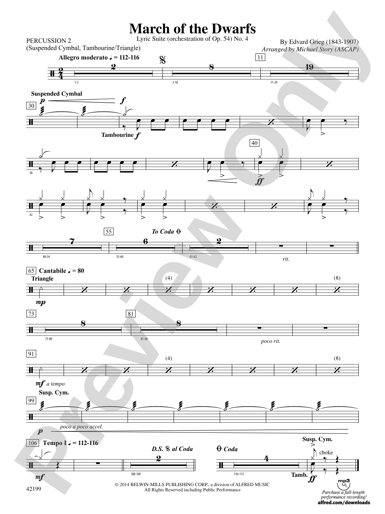 March of the Dwarfs: 2nd Percussion