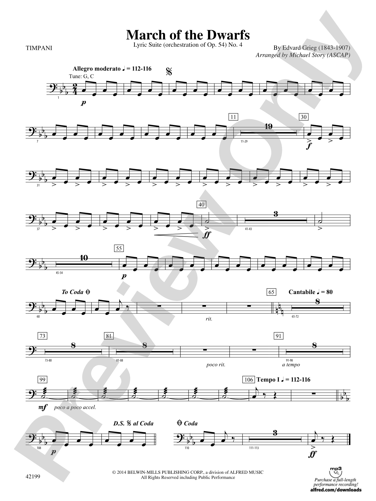 March of the Dwarfs: Timpani