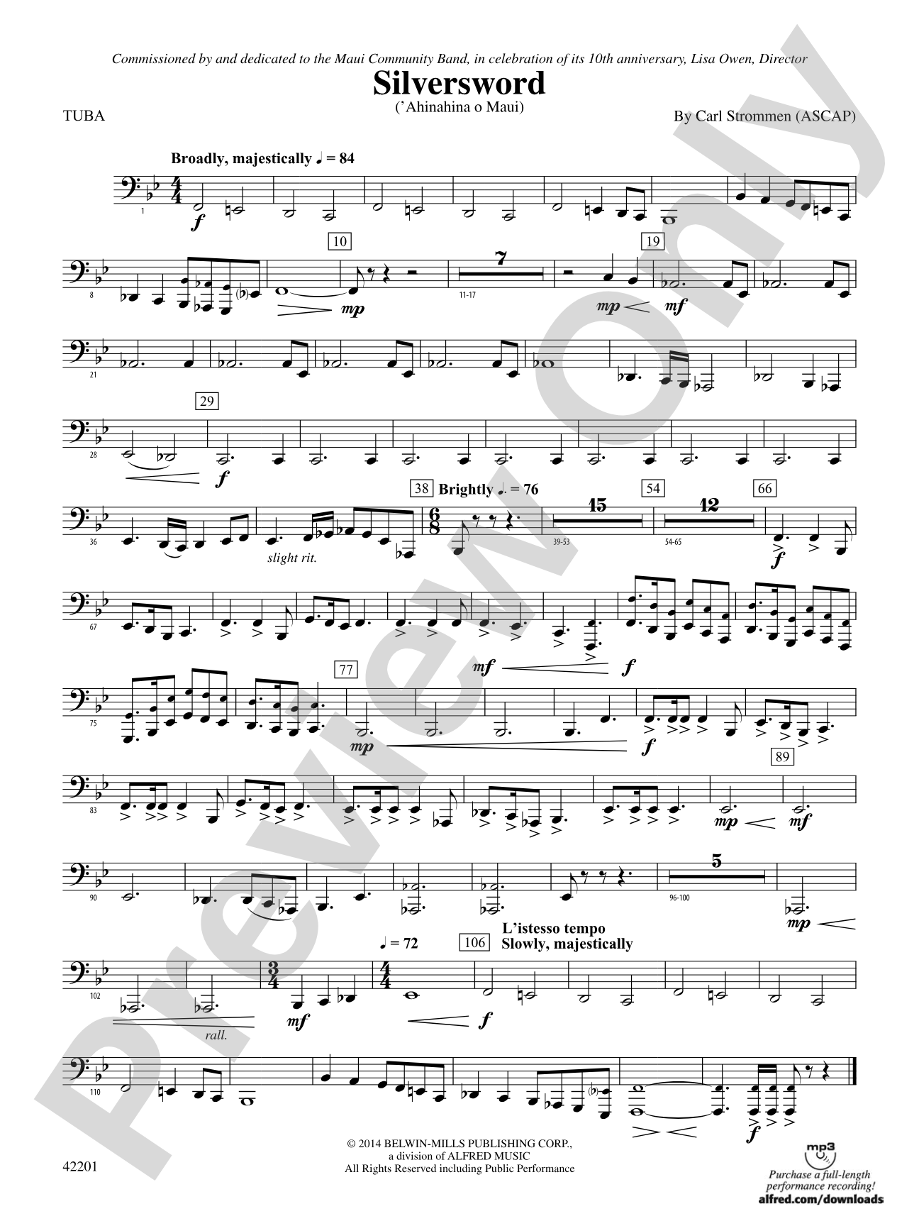 Silversword: Tuba