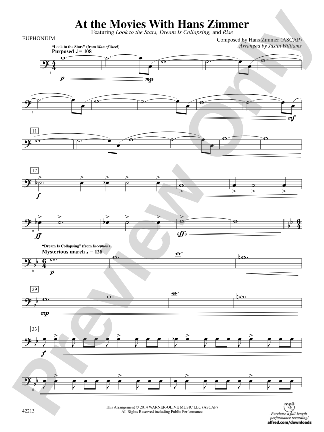 At the Movies with Hans Zimmer: Baritone B.C.