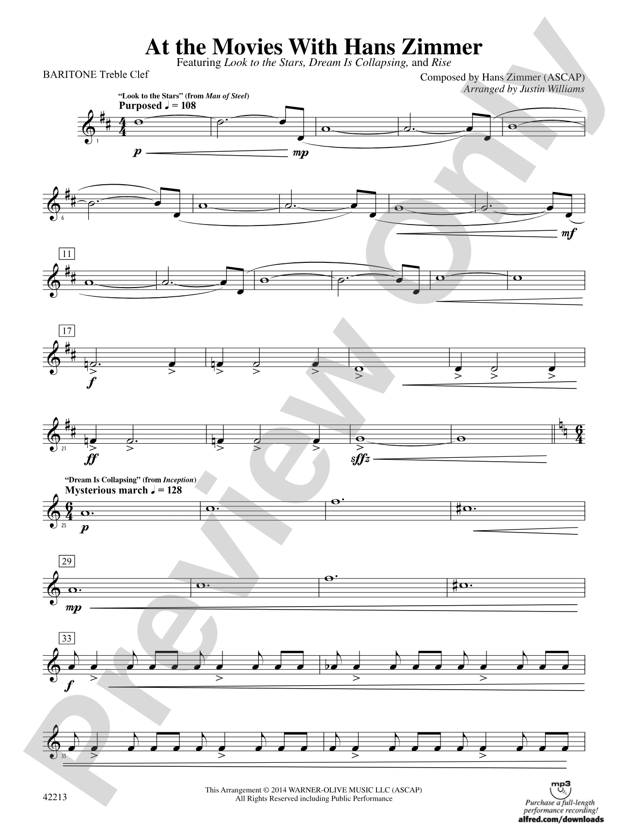 At the Movies with Hans Zimmer: Baritone T.C.