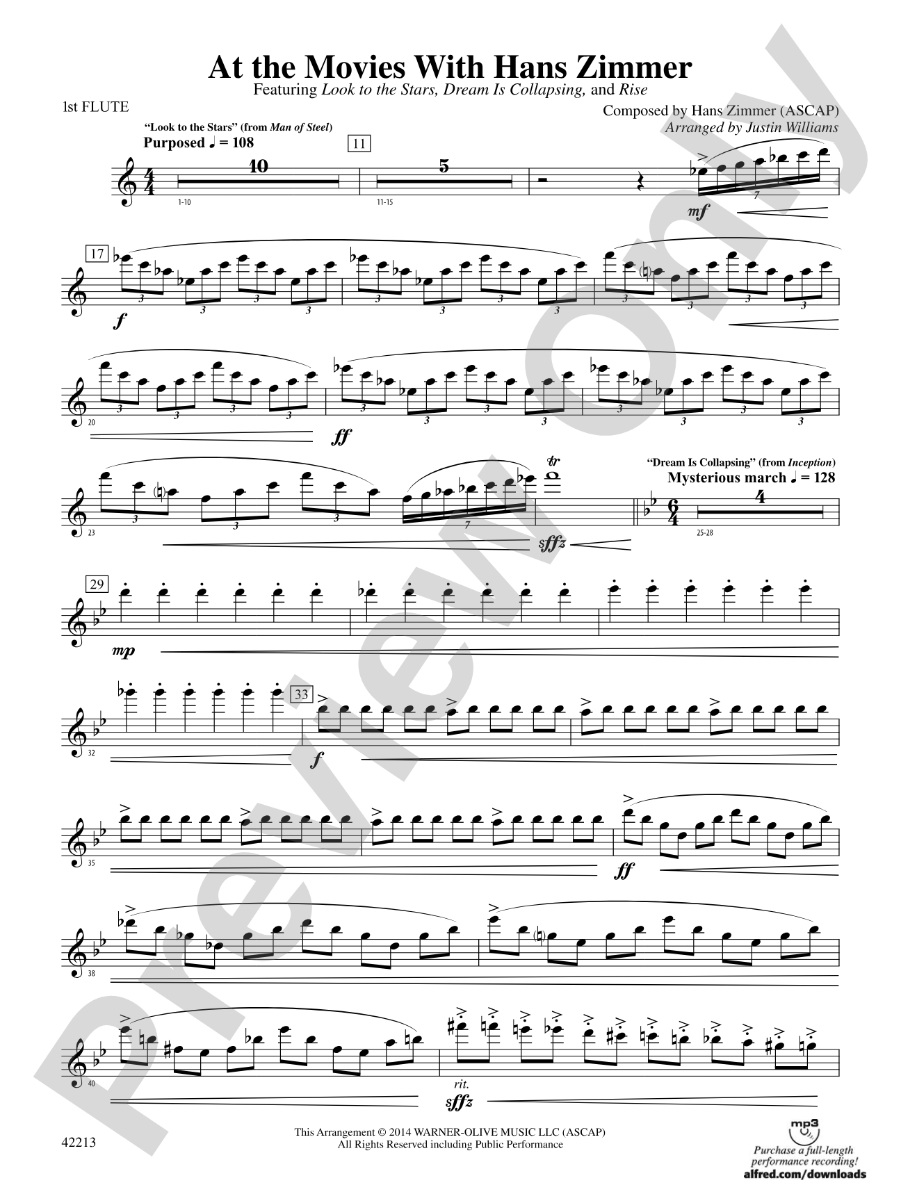 At the Movies with Hans Zimmer: Flute