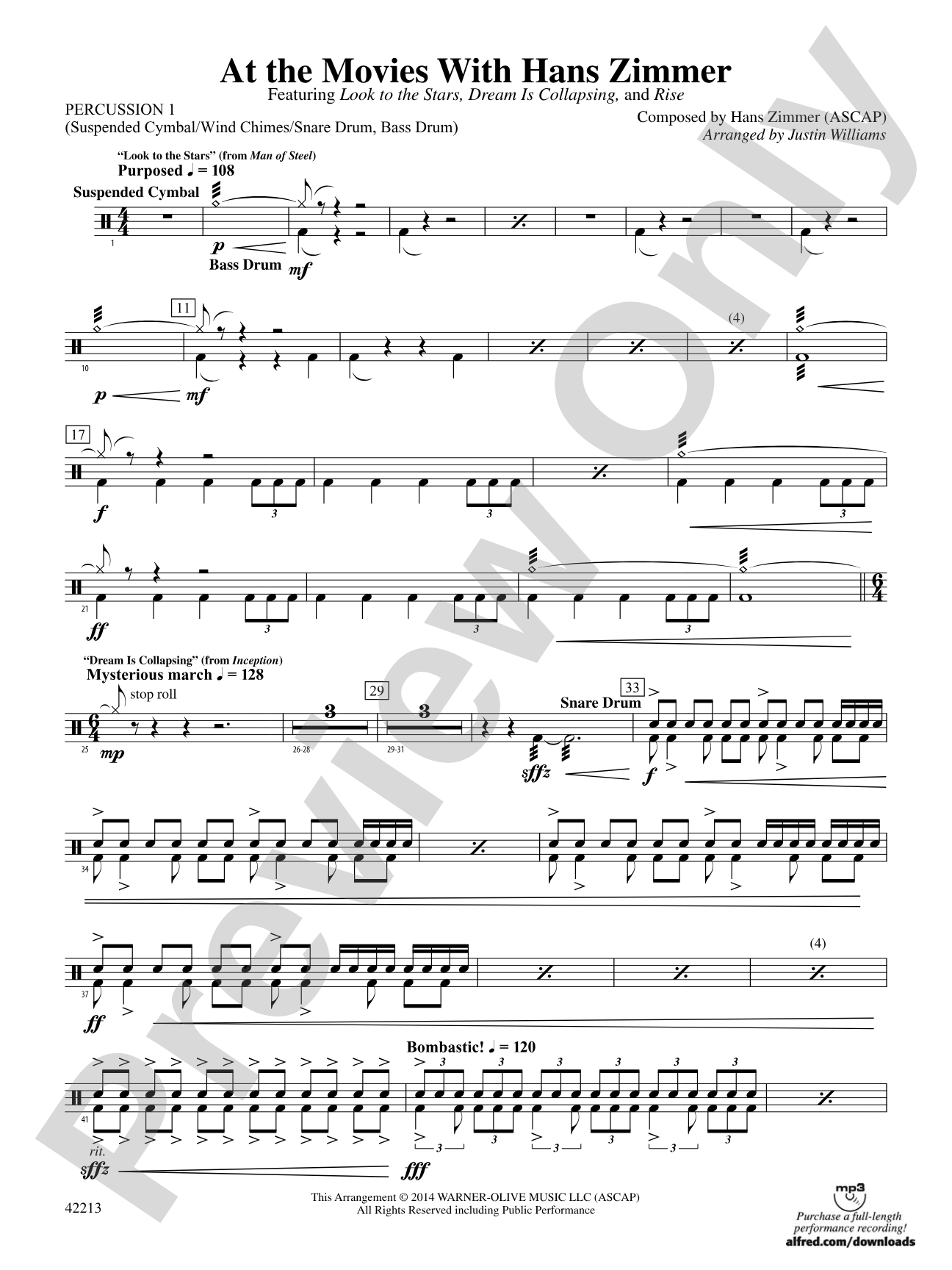 At the Movies with Hans Zimmer: 1st Percussion