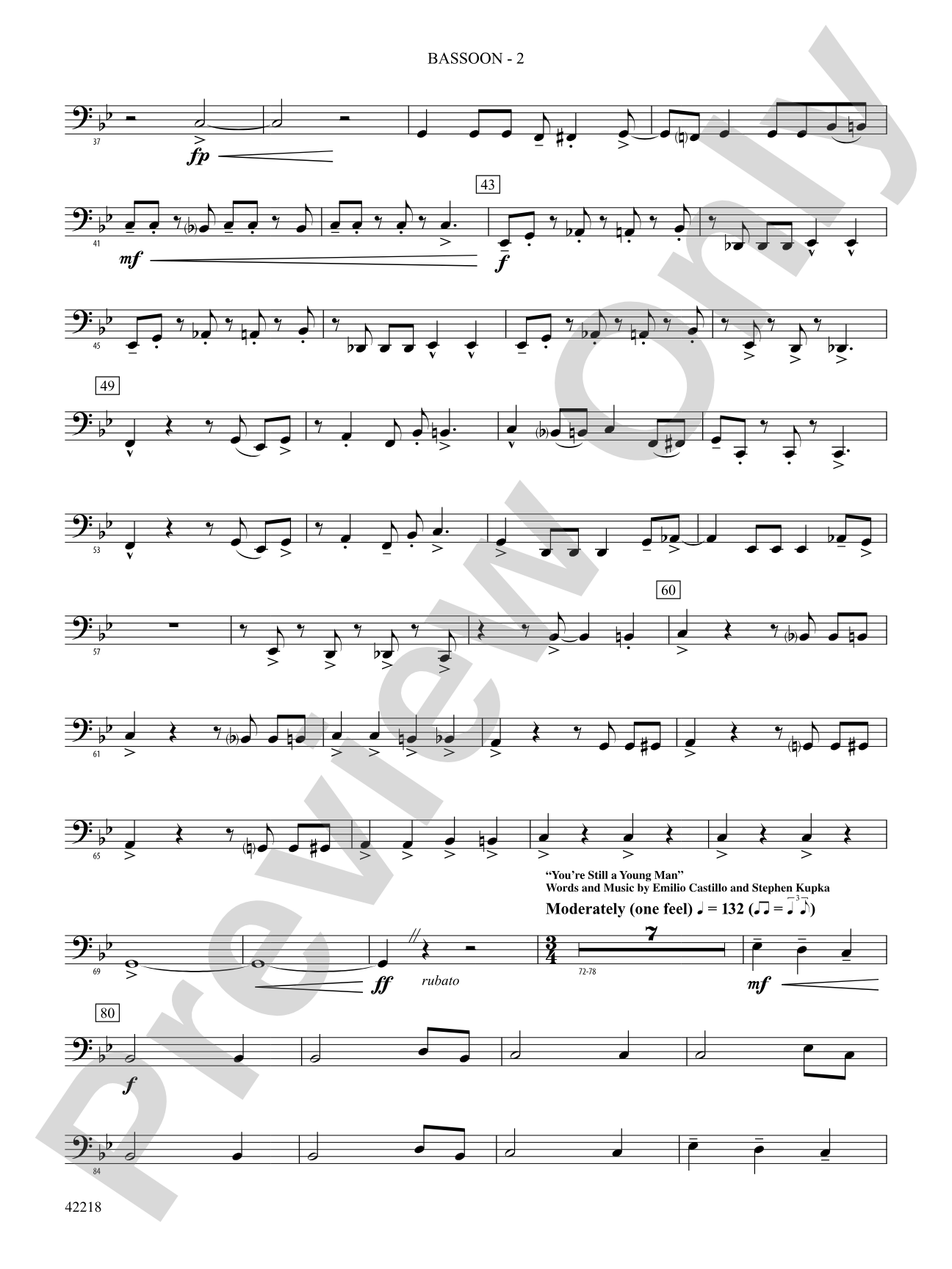 Tower of Power Greatest Hits: Bassoon