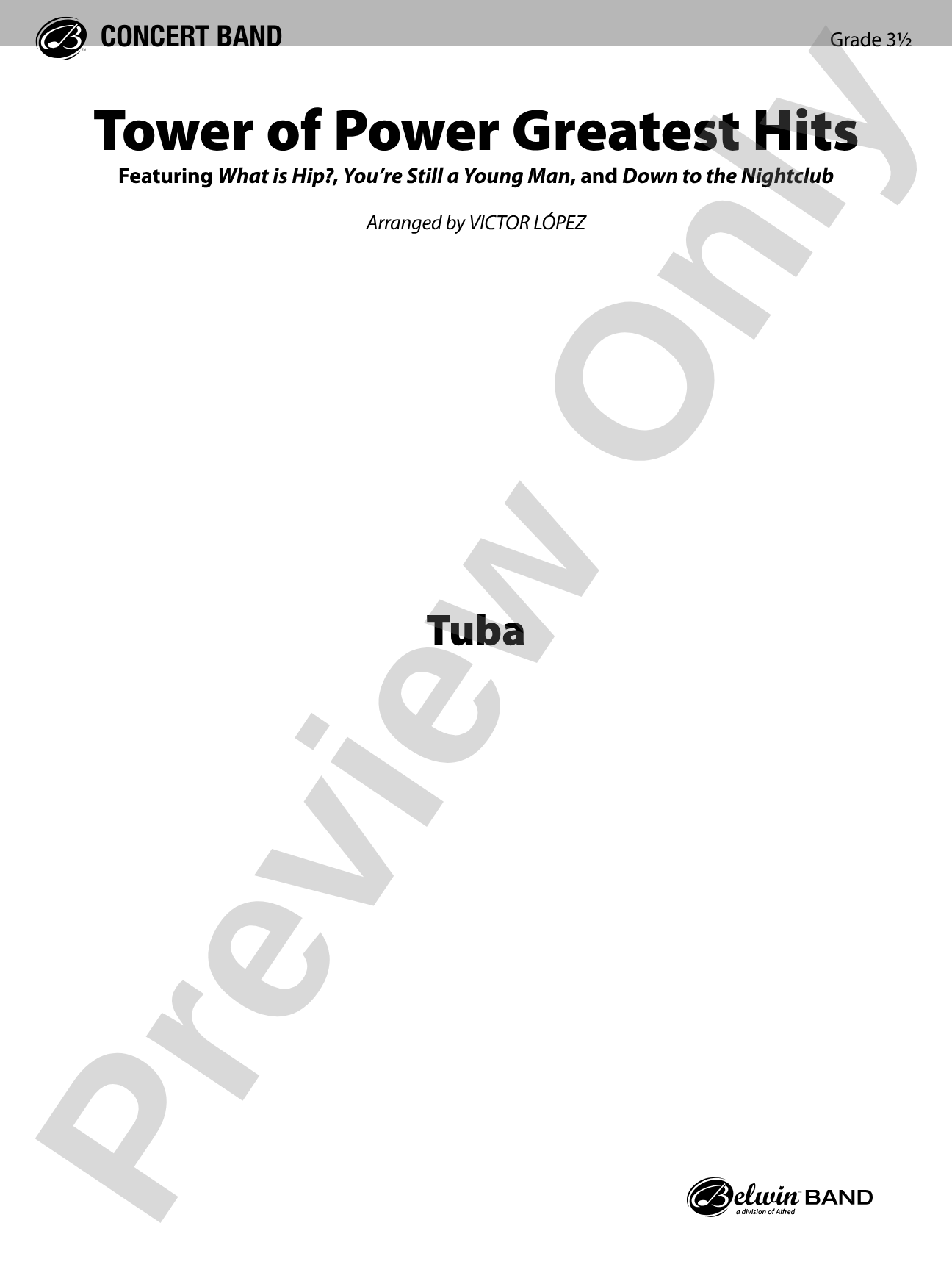 Tower of Power Greatest Hits: Tuba