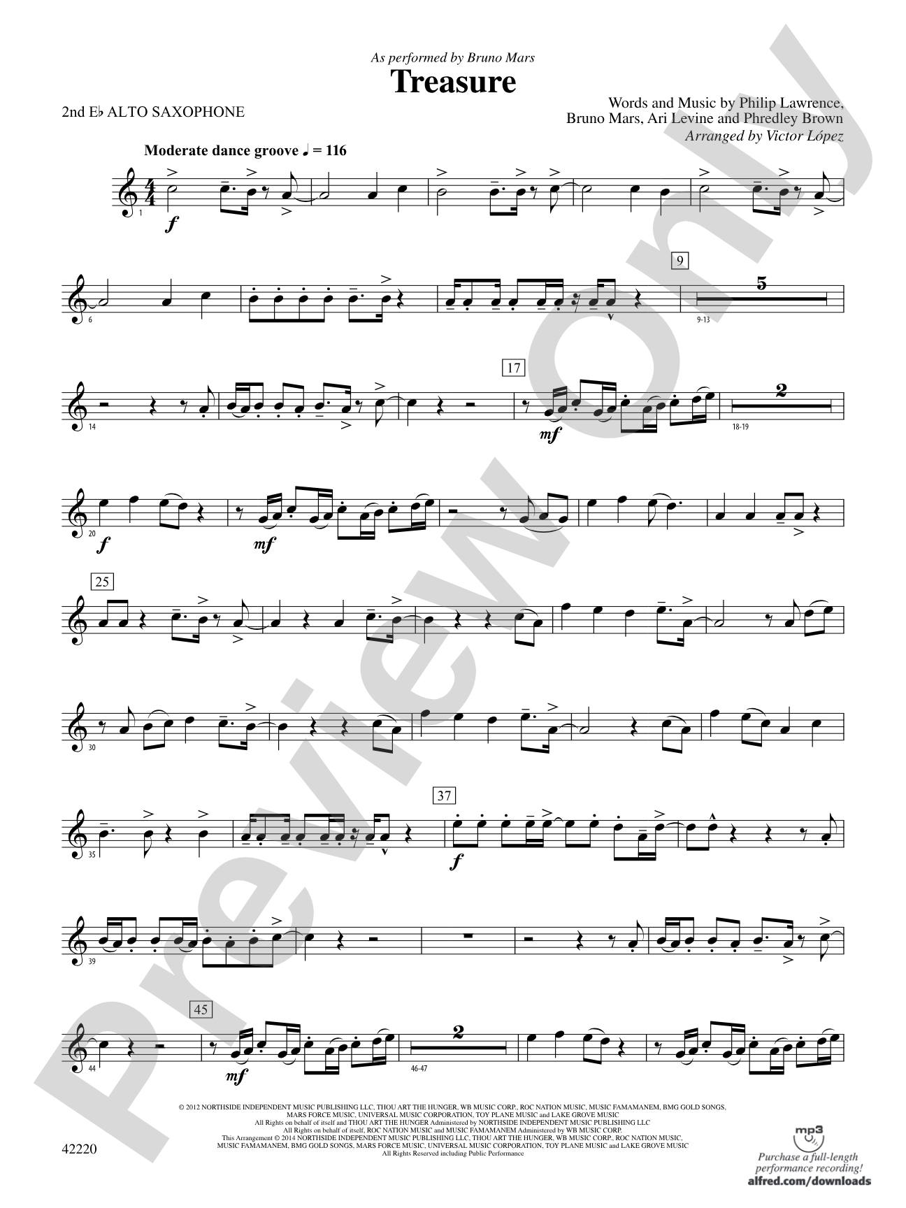 Treasure: 2nd E-flat Alto Saxophone