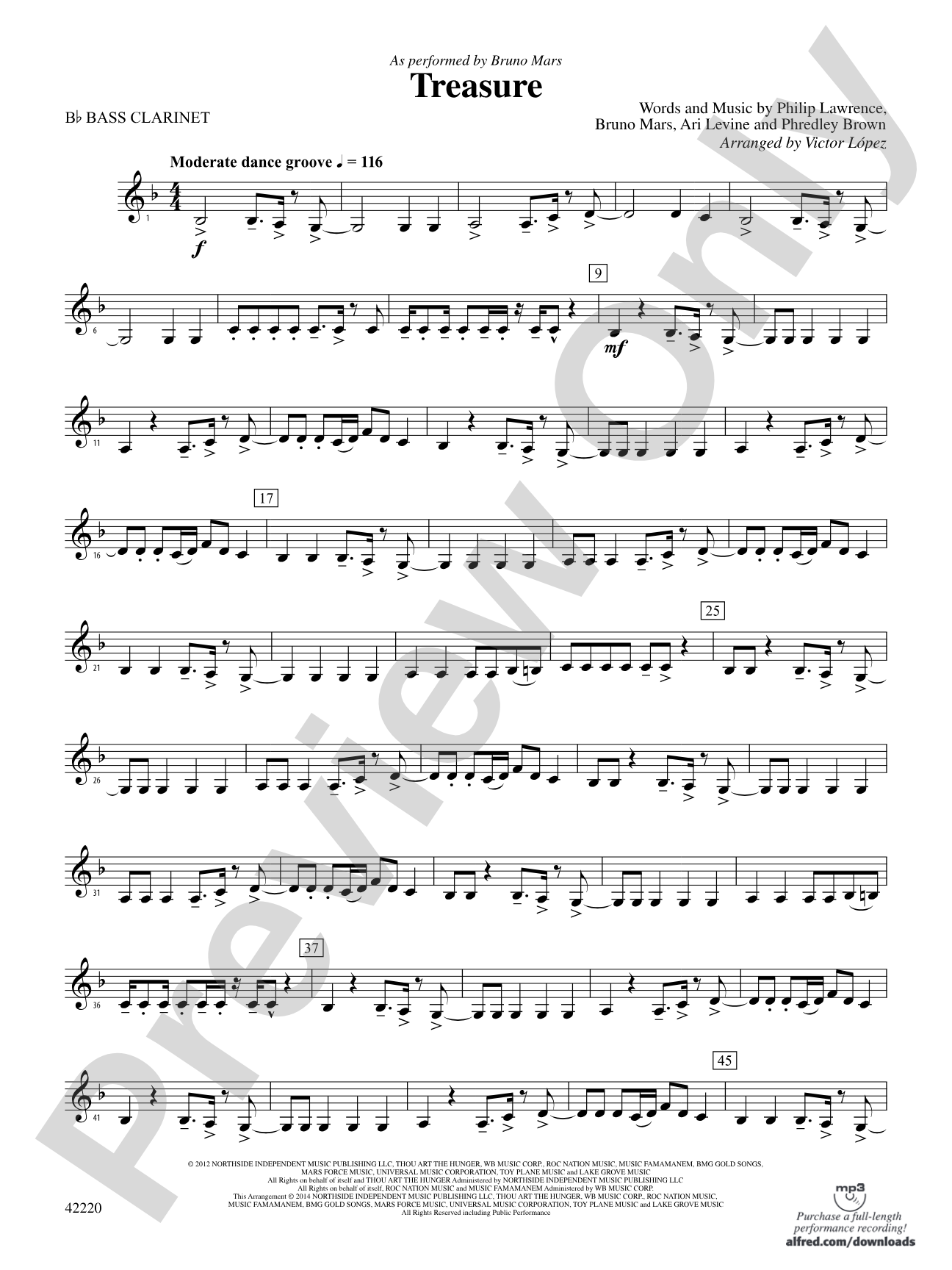 Treasure: B-flat Bass Clarinet