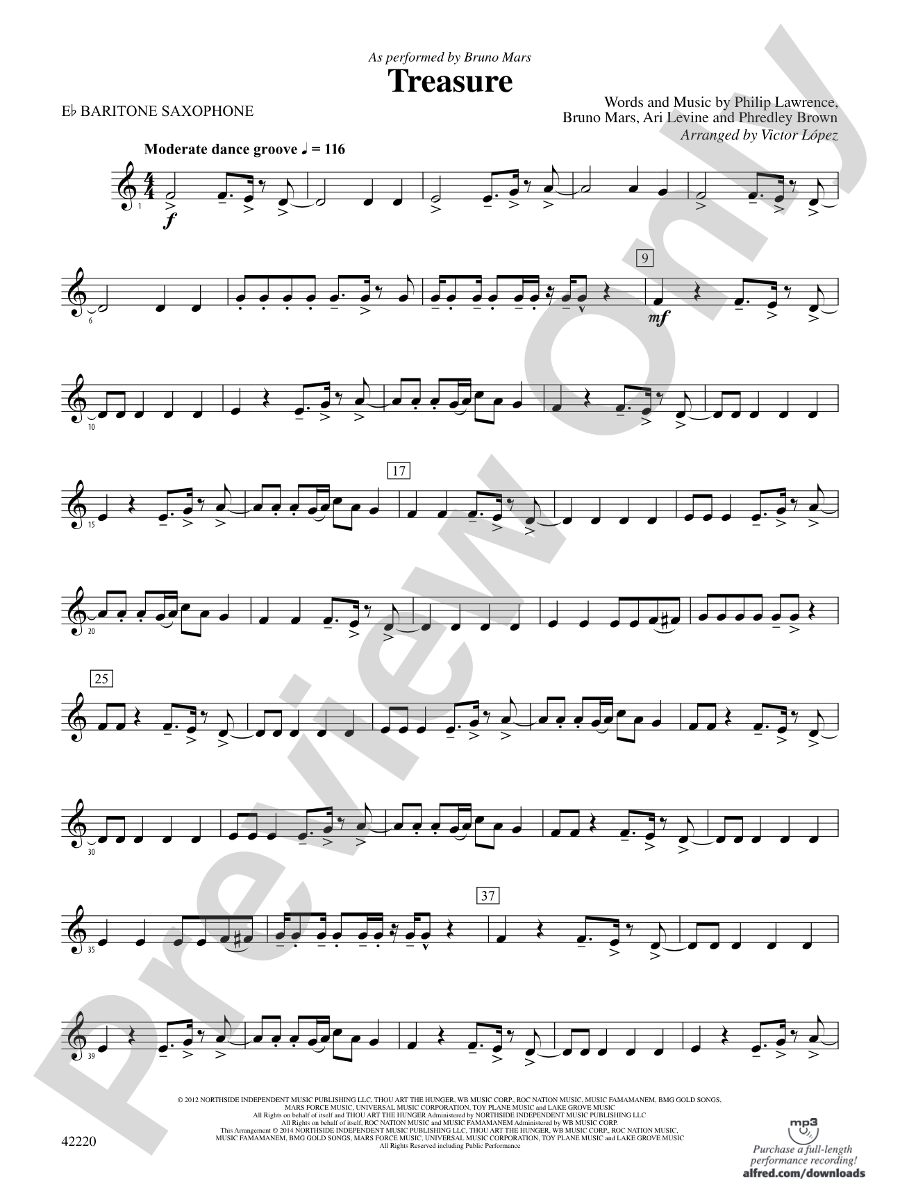 Treasure: E-flat Baritone Saxophone