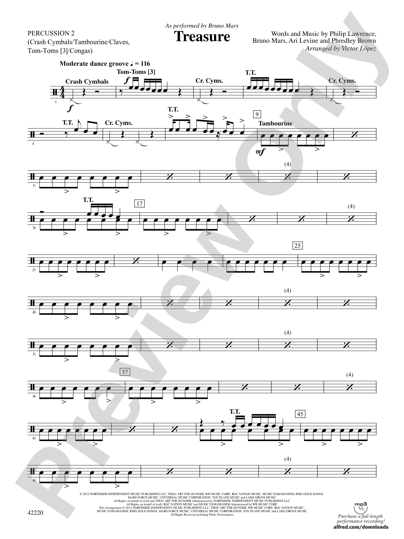 Treasure: 2nd Percussion