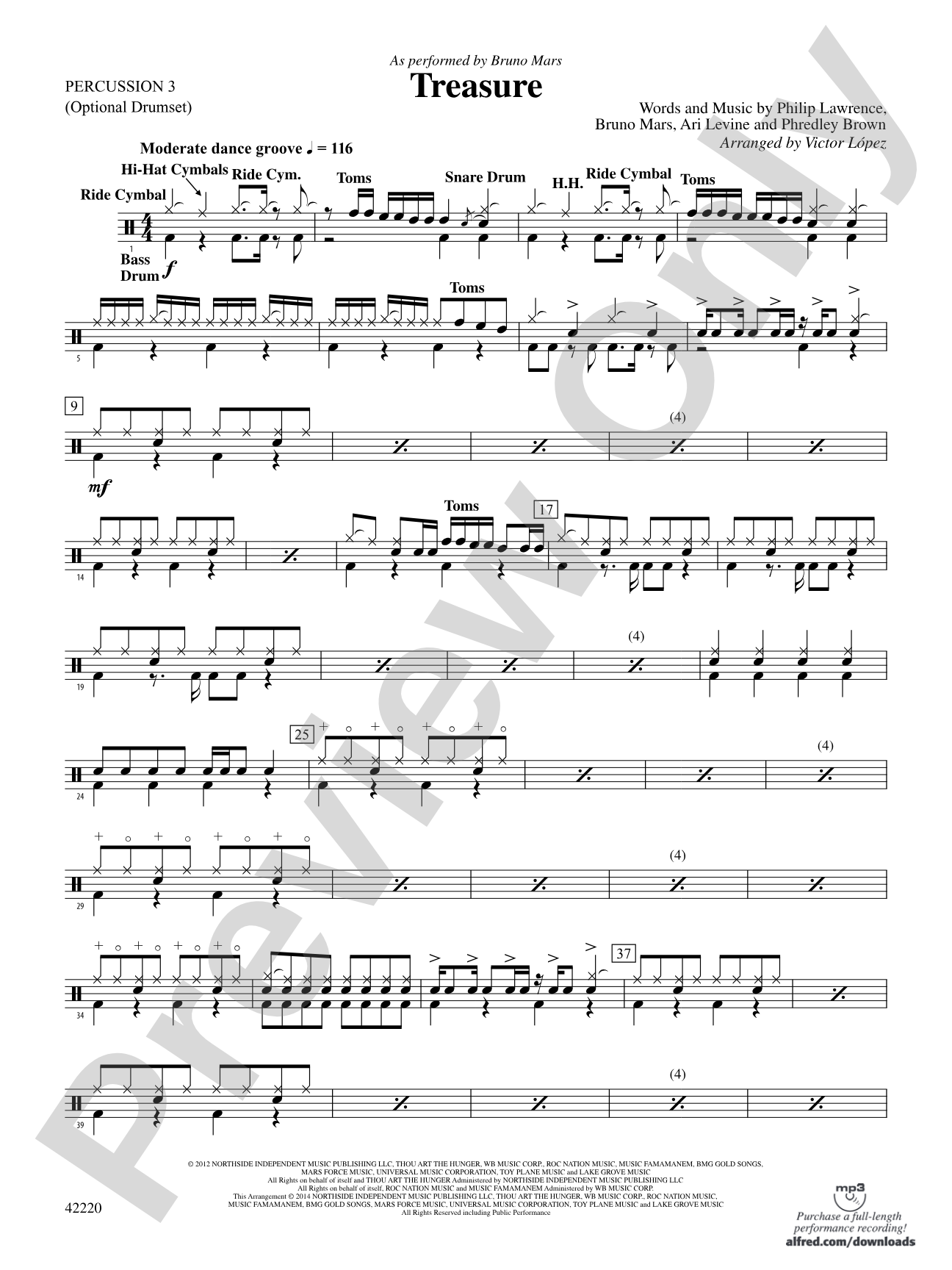 Treasure: 3rd Percussion