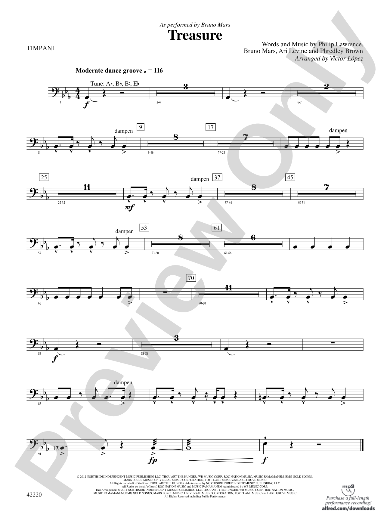 Treasure: Timpani