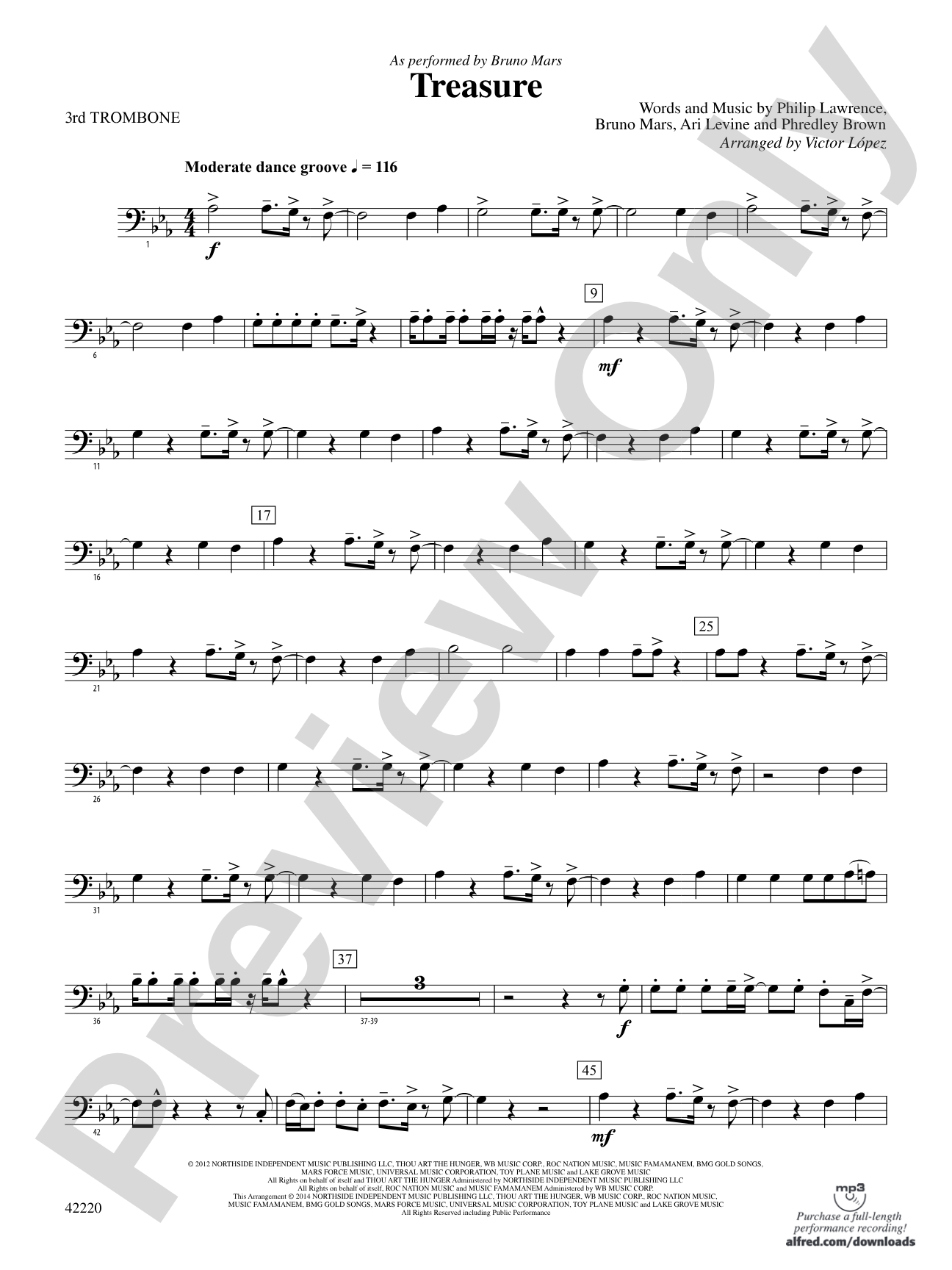 Treasure: 3rd Trombone