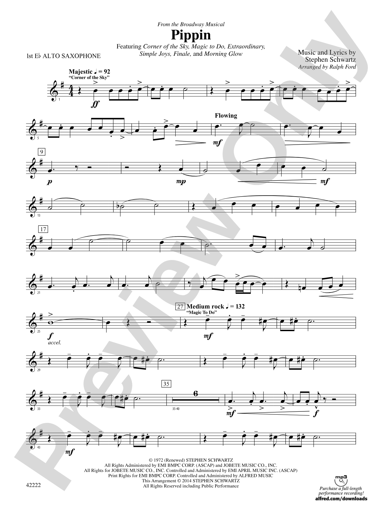 Pippin: E-flat Alto Saxophone