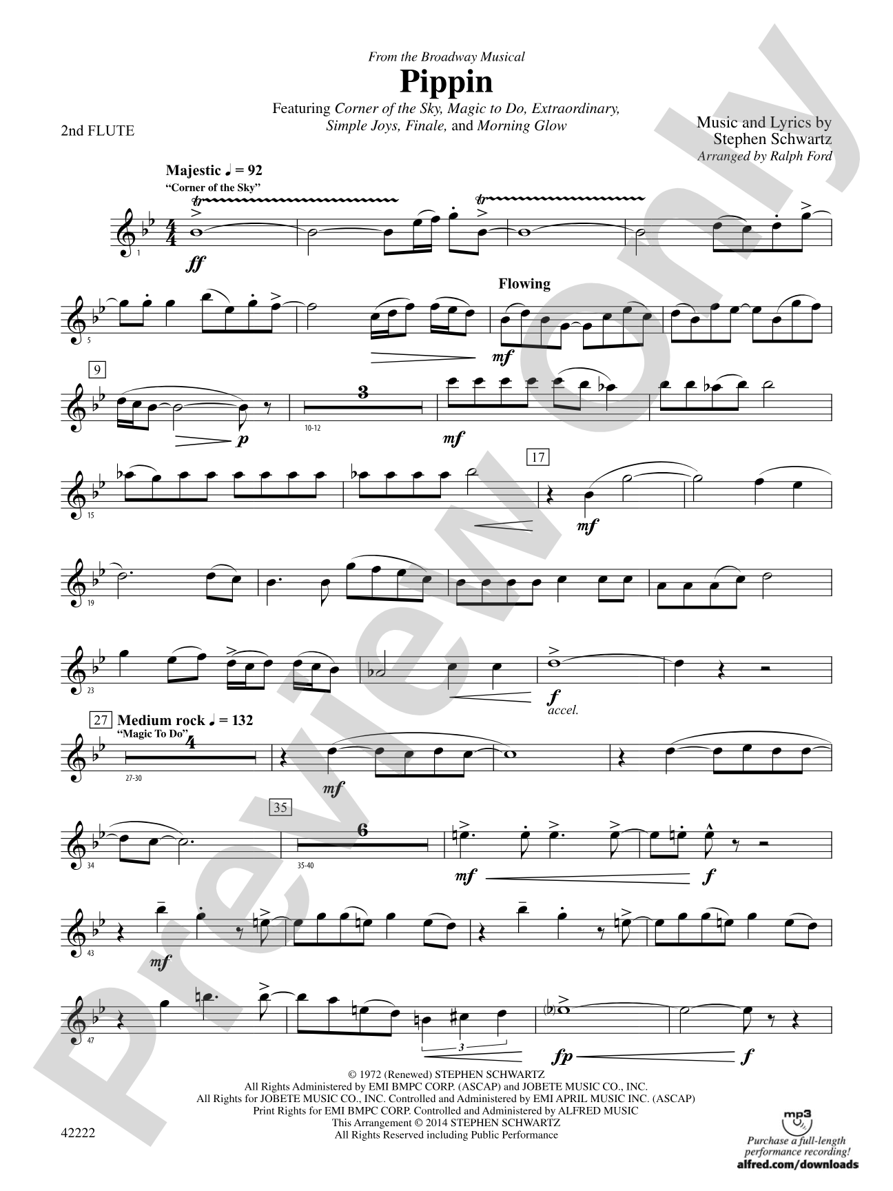 Pippin: 2nd Flute