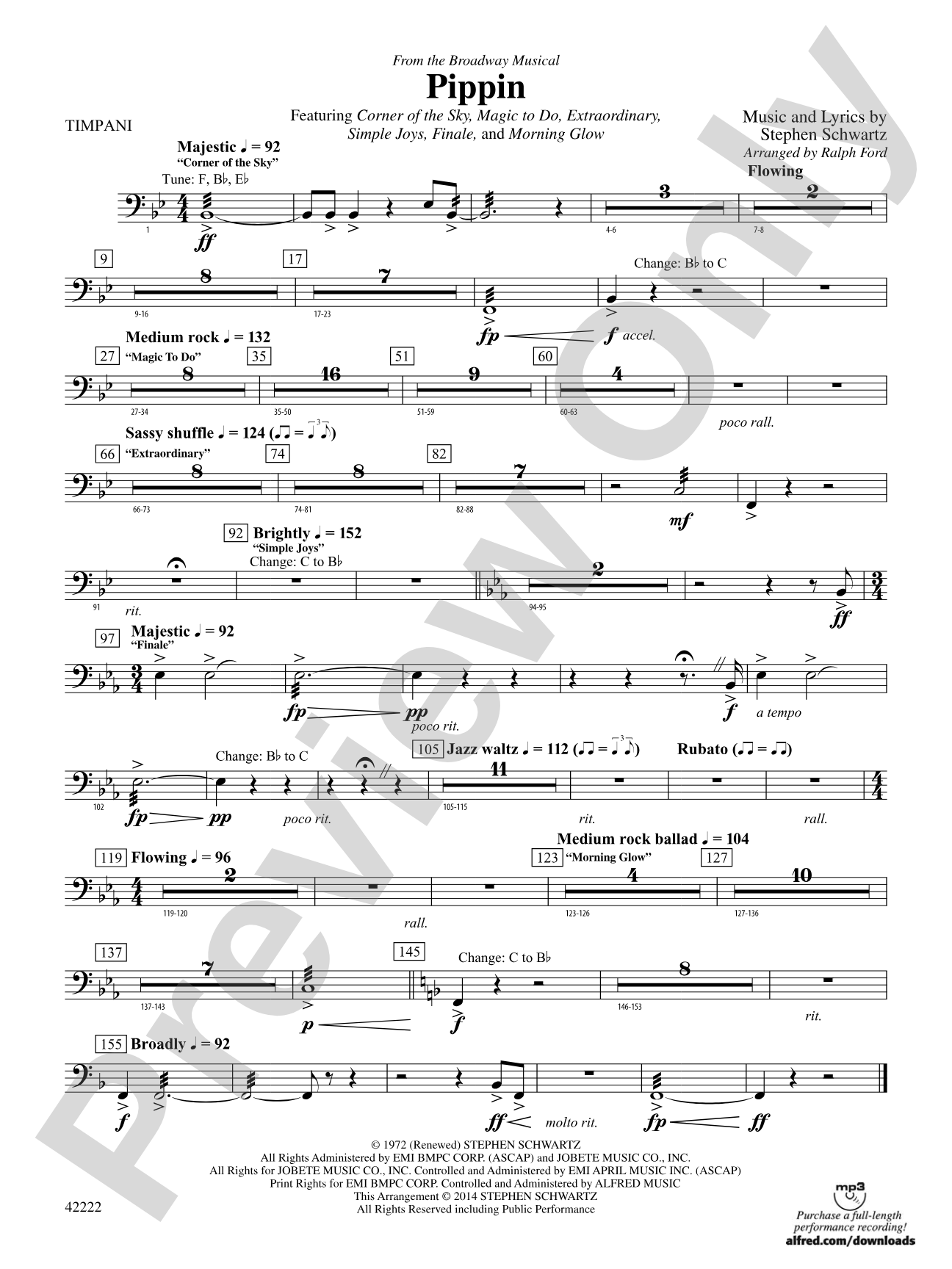 Pippin: Timpani