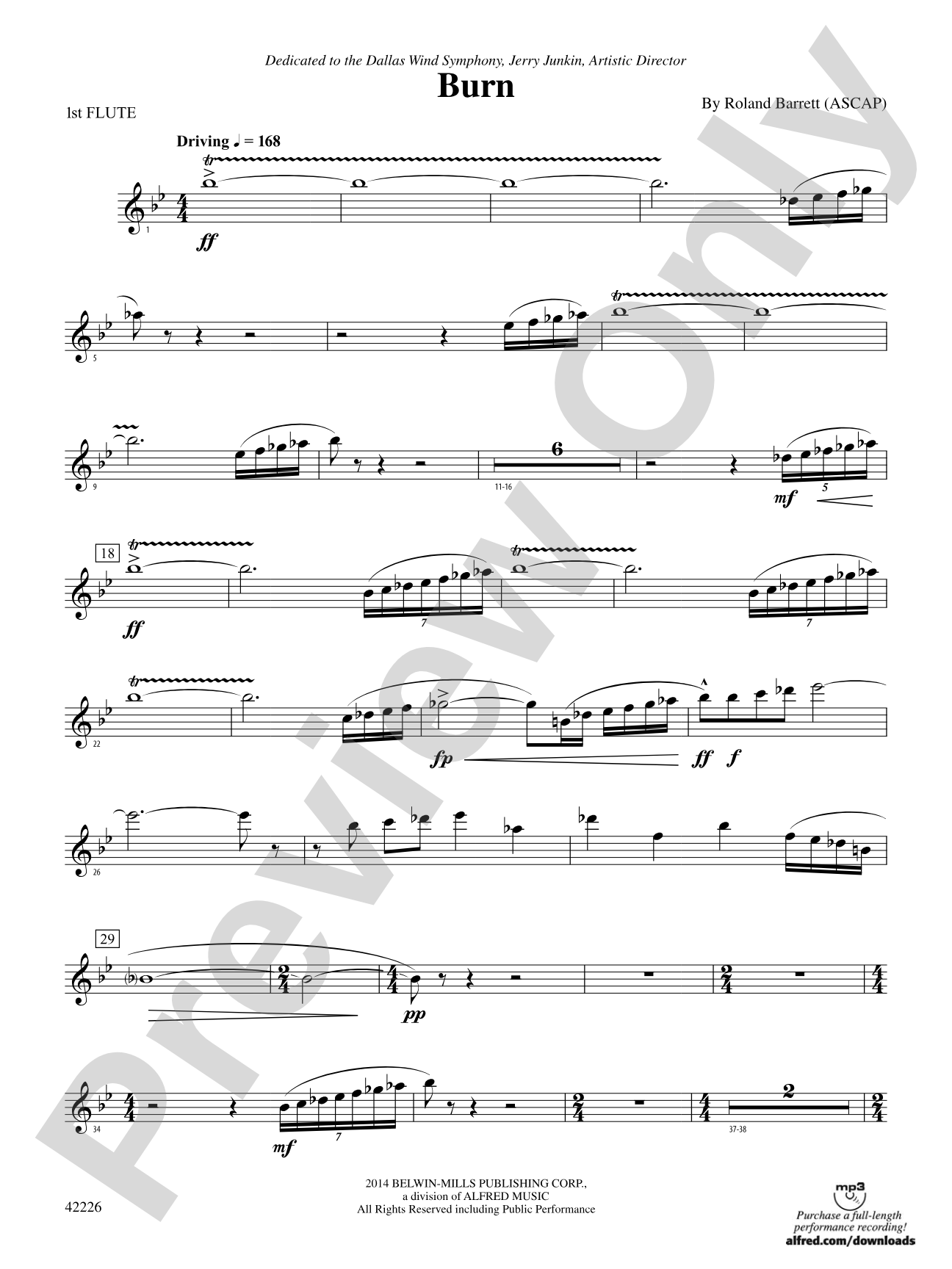 Burn: Flute