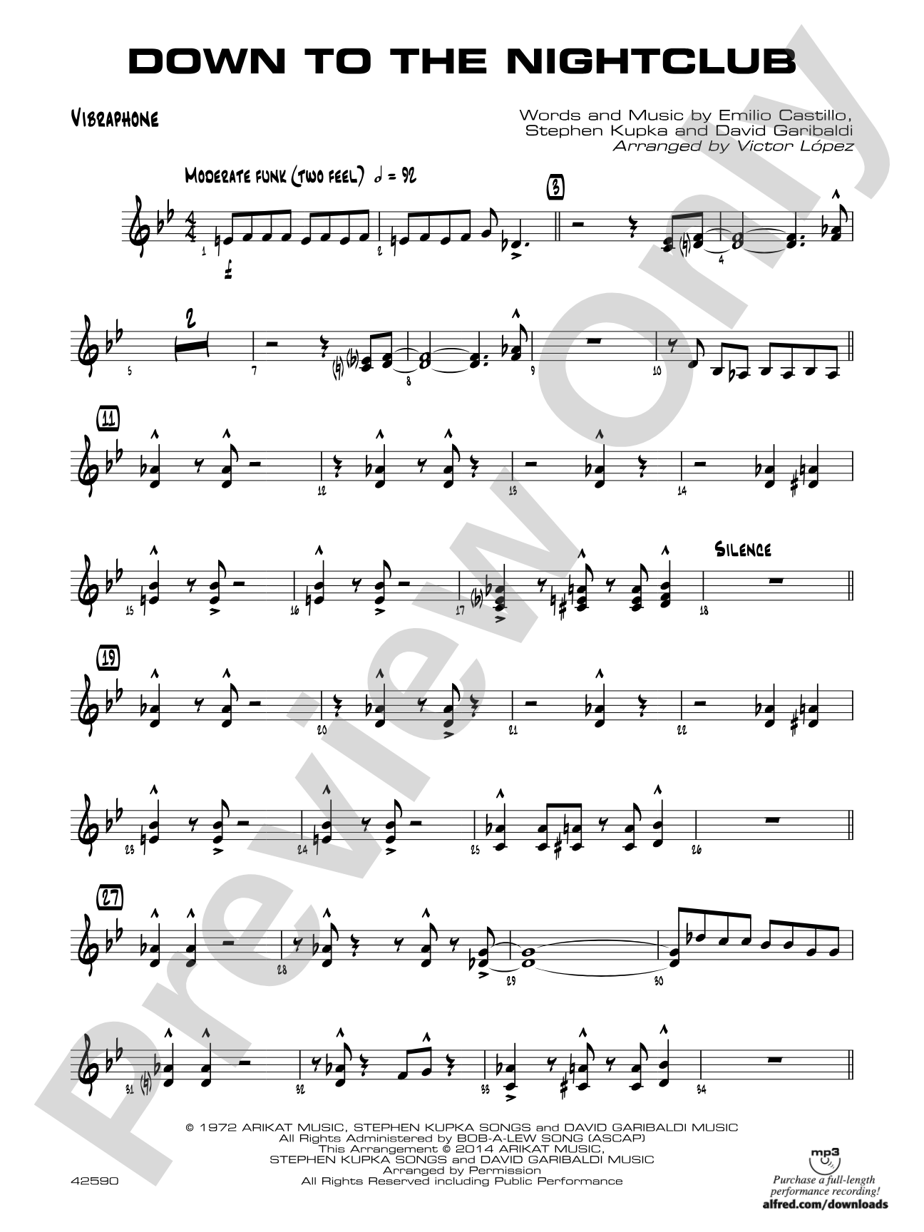 Down to the Nightclub: Vibraphone