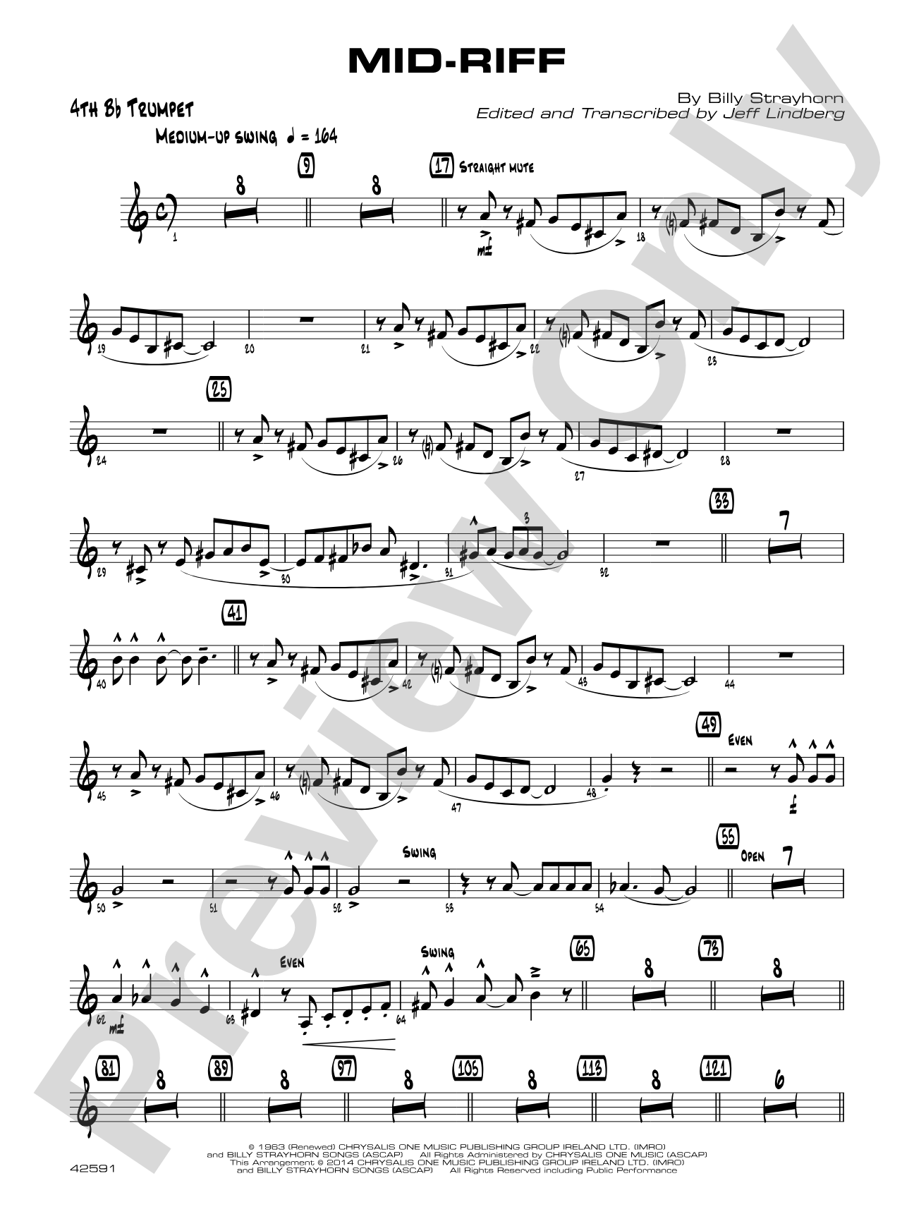 Mid-Riff: 4th B-flat Trumpet