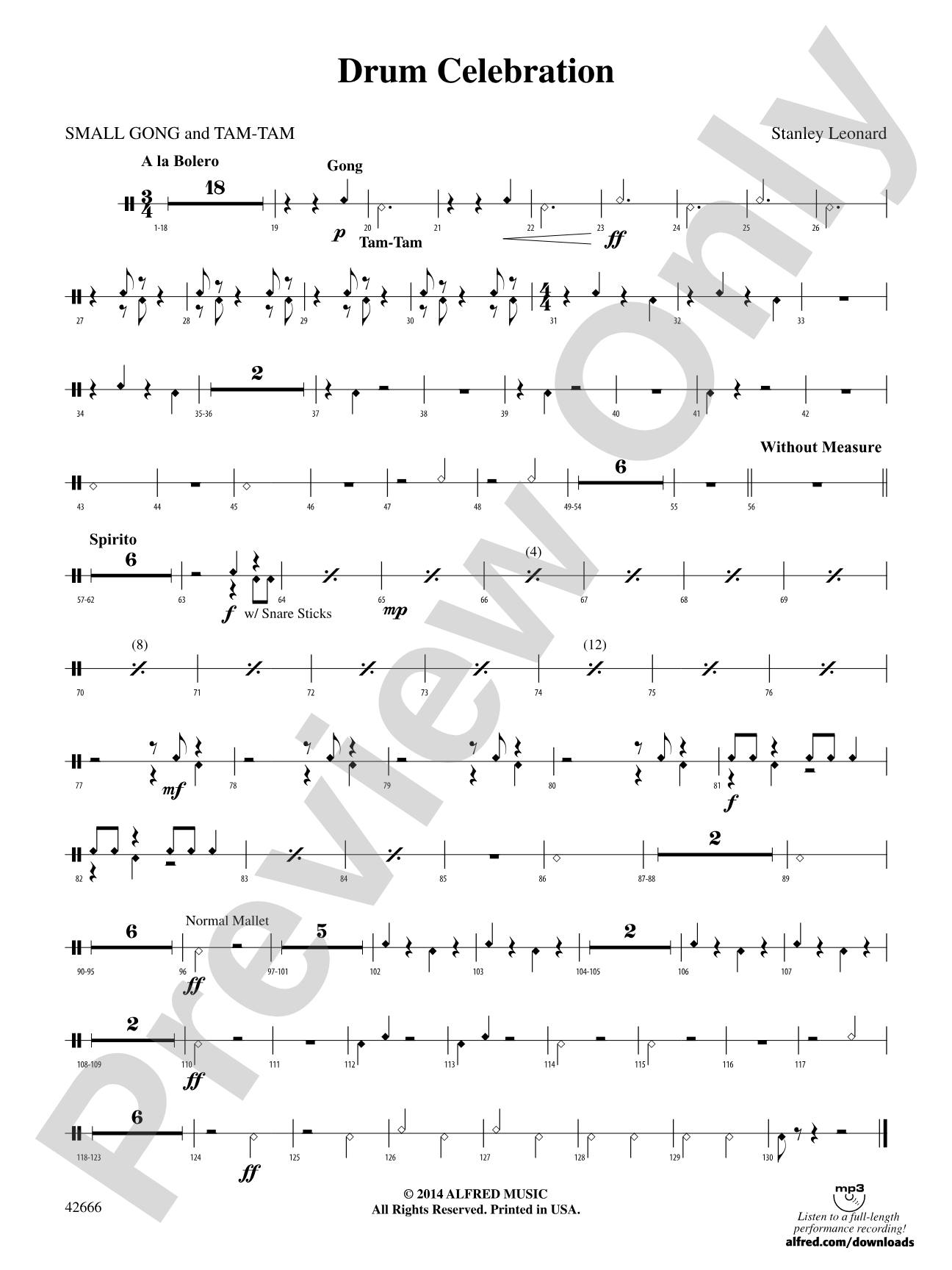 Drum Celebration: Auxiliary Percussion