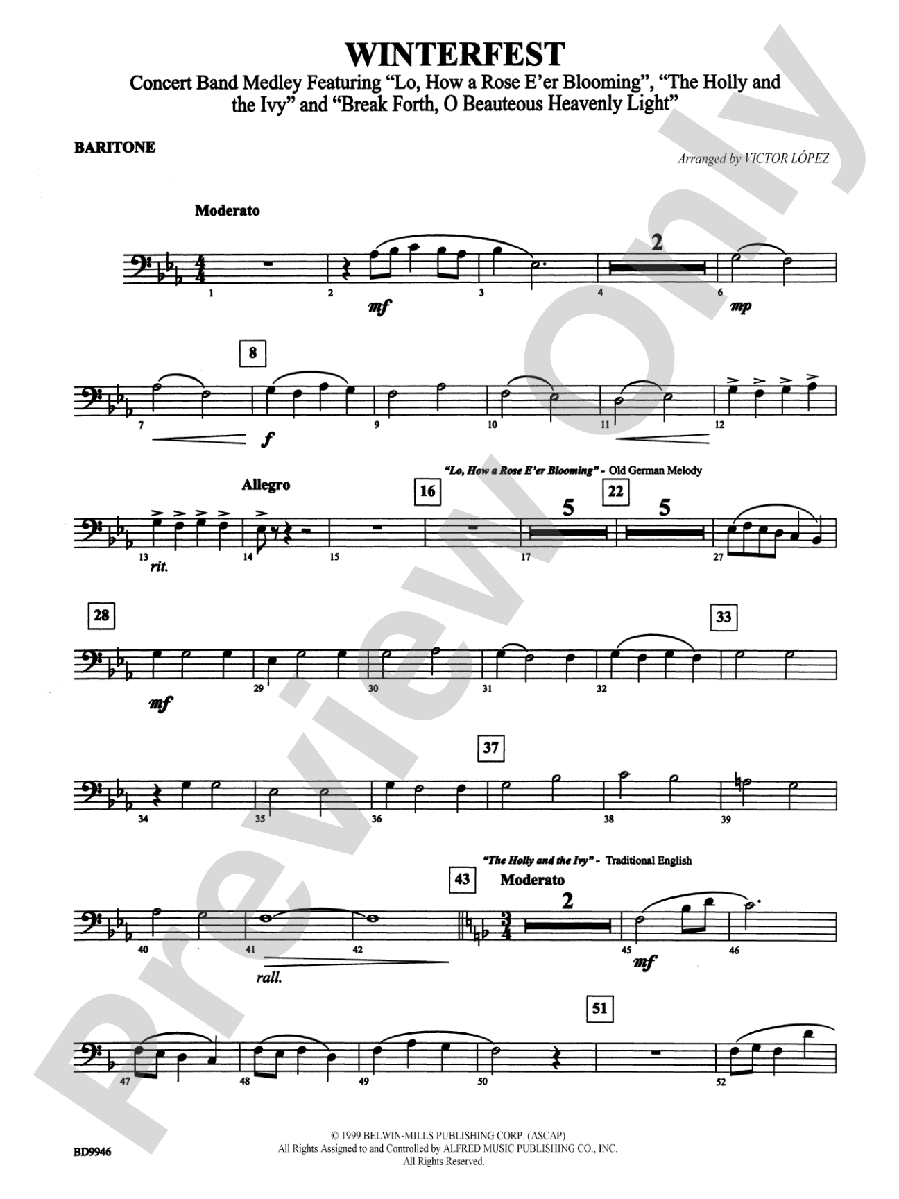 Winterfest: Baritone B.C.