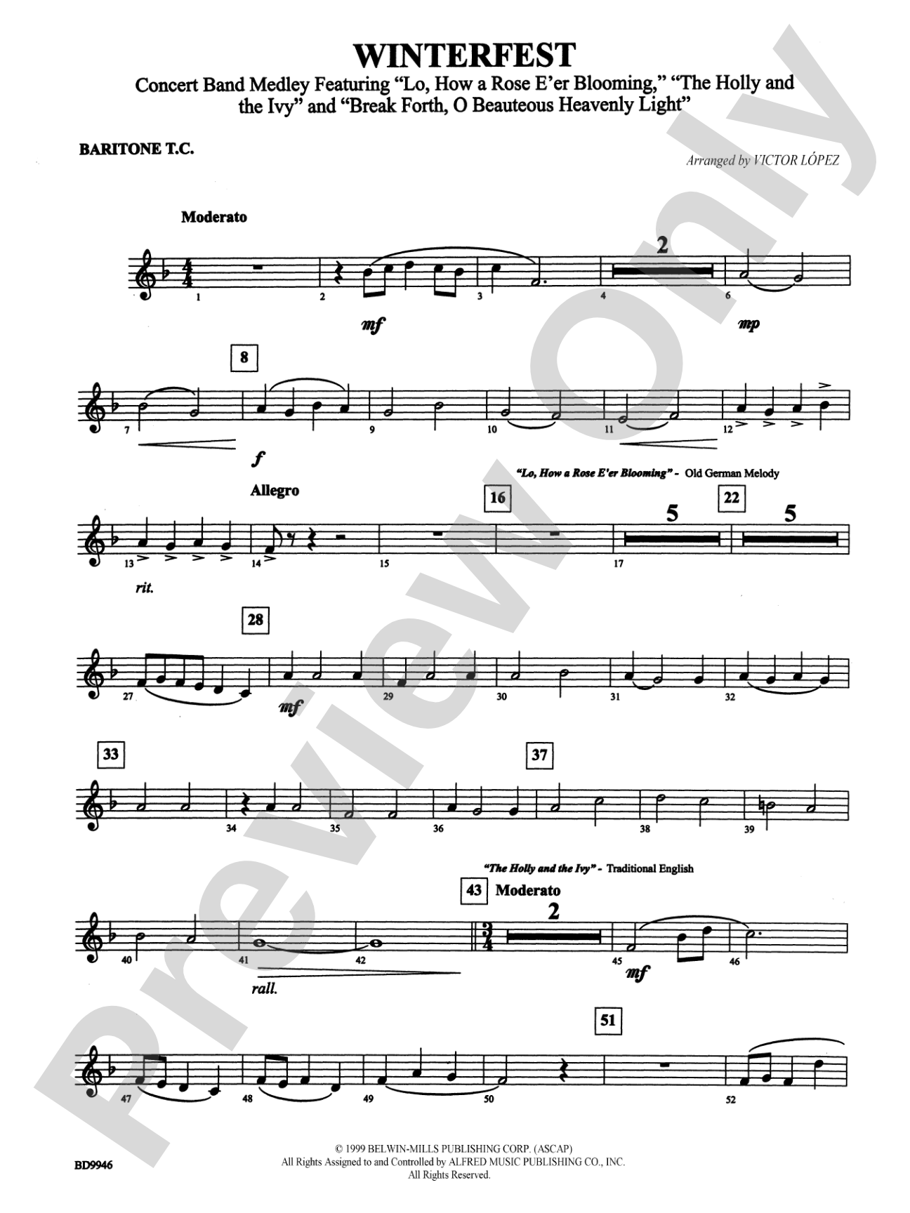 Winterfest: Baritone T.C.