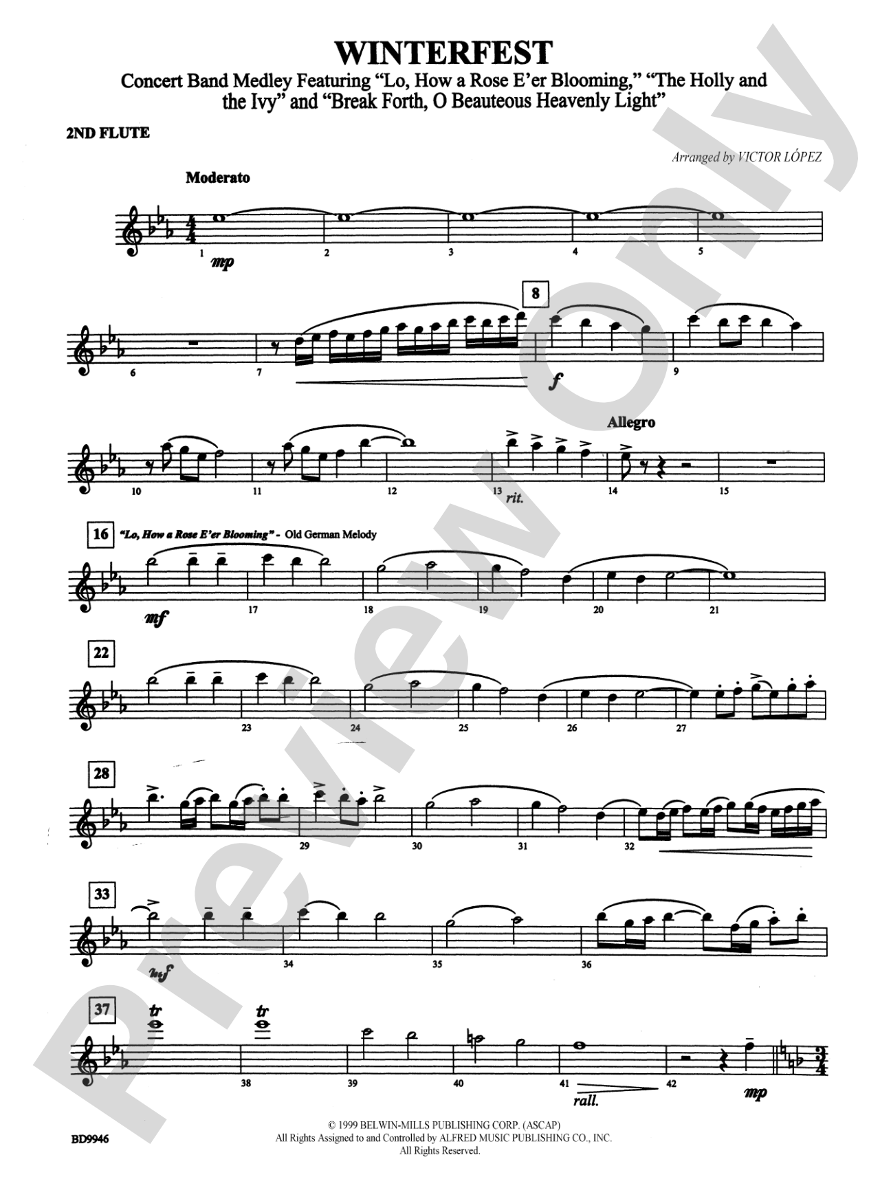 Winterfest: 2nd Flute