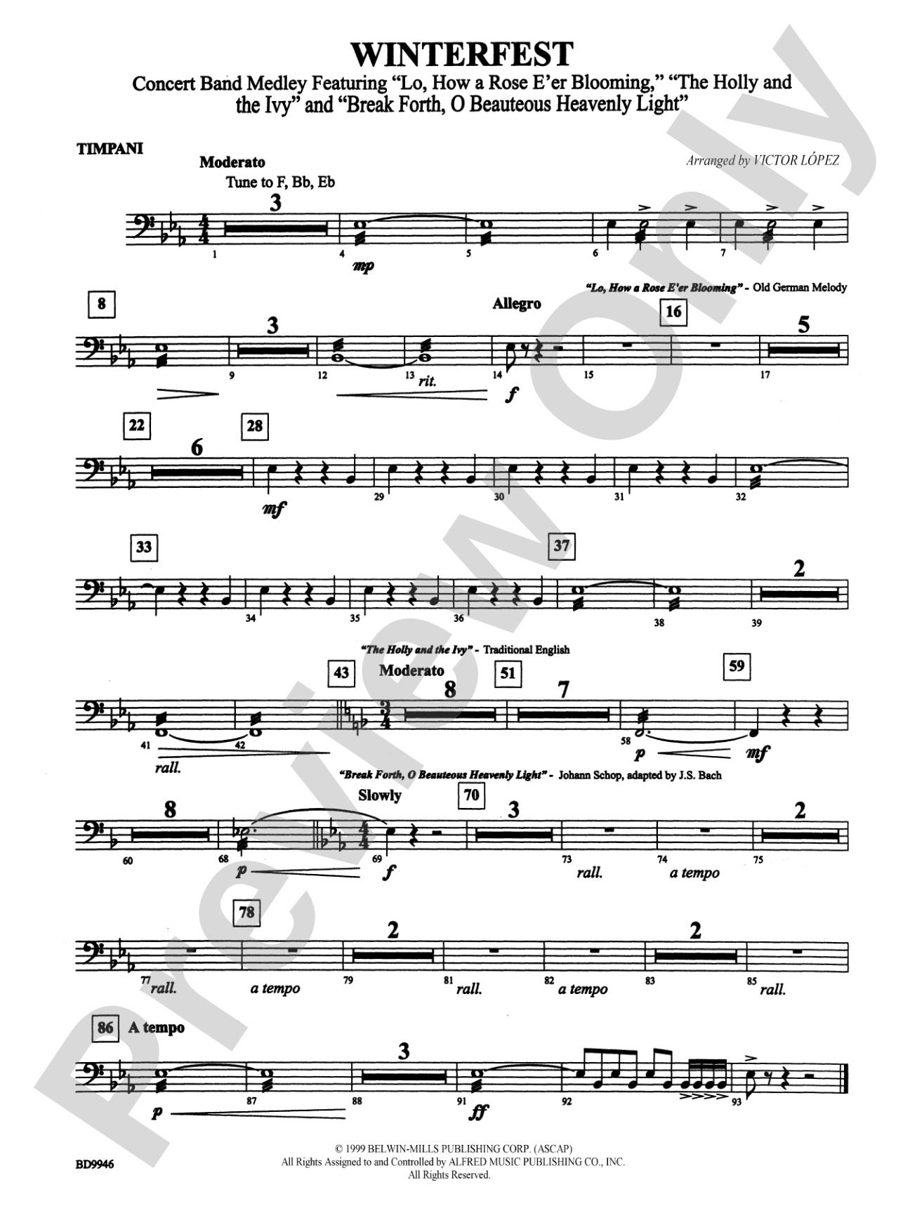 Winterfest: Timpani